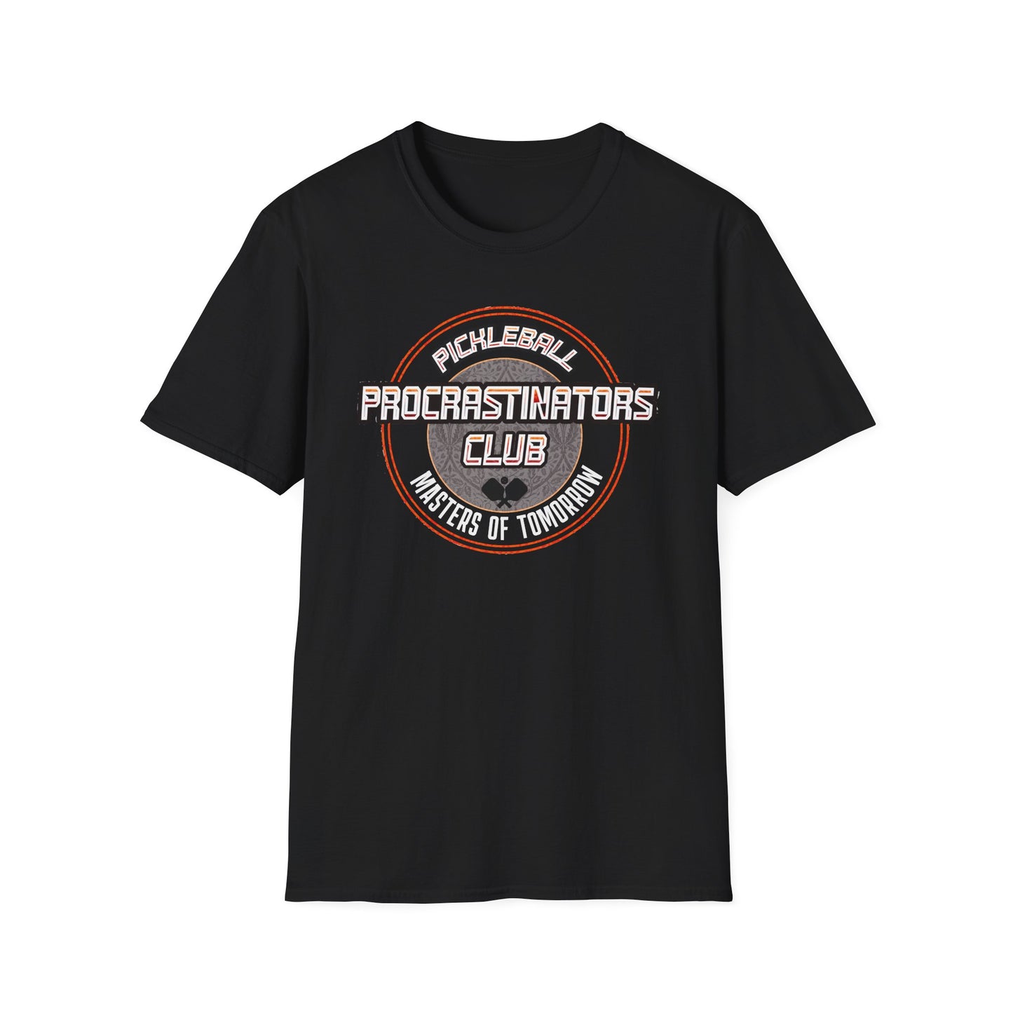 Pickleball Procrastinators Club.  Pickleball Tee.