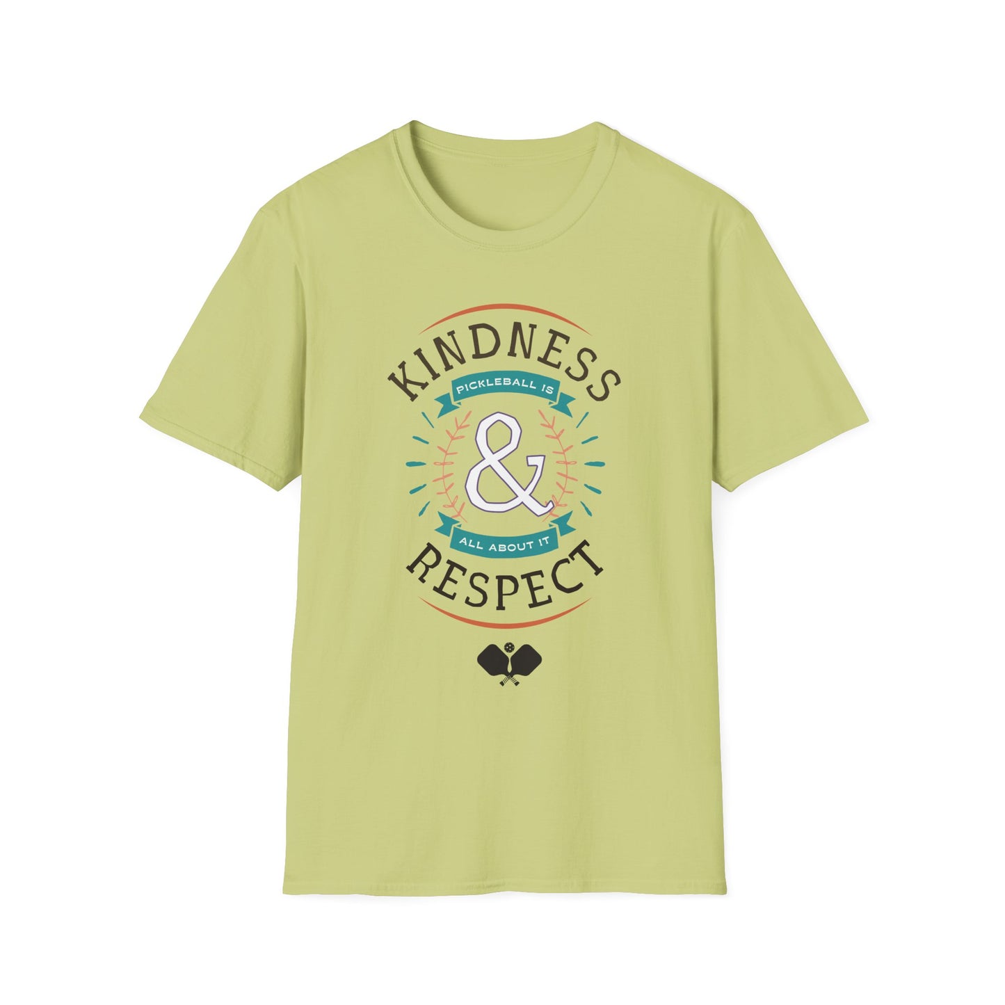 Kindness & Respect. Pickleball Tee.