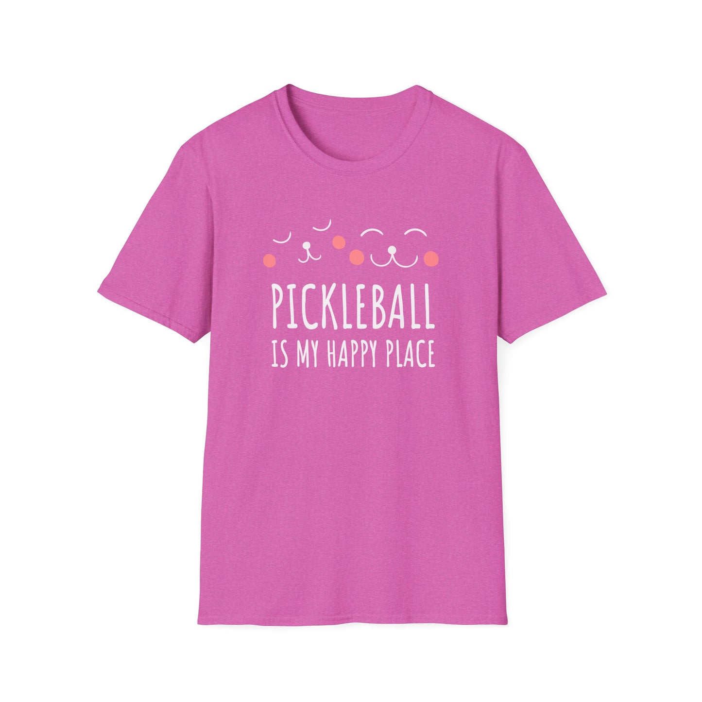 Pickleball is My Happy Place. Pickleball Tee.