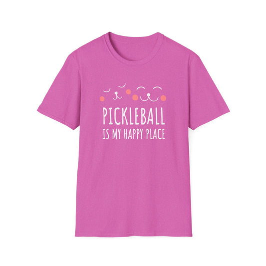 Pickleball is My Happy Place. Pickleball Tee.