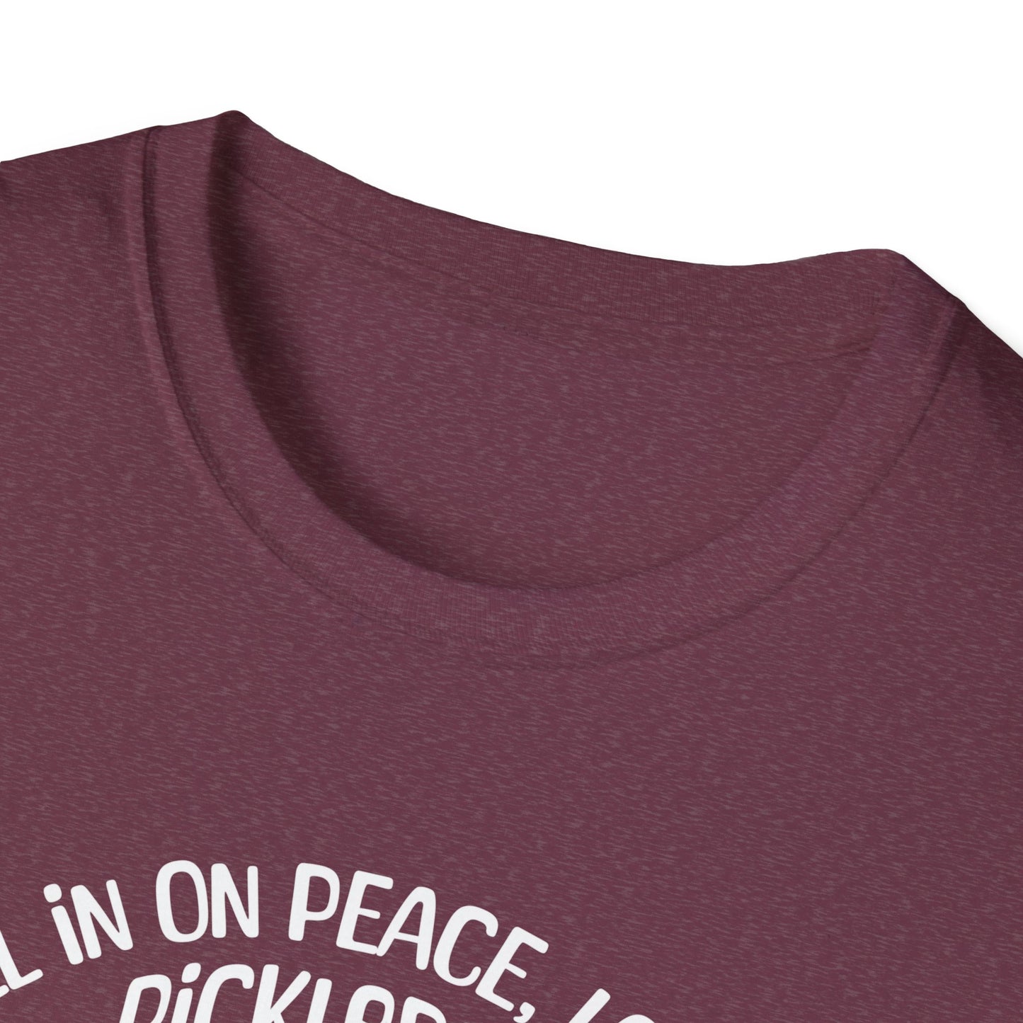 All In On Peace, Love & Pickleball. Pickleball Tee.