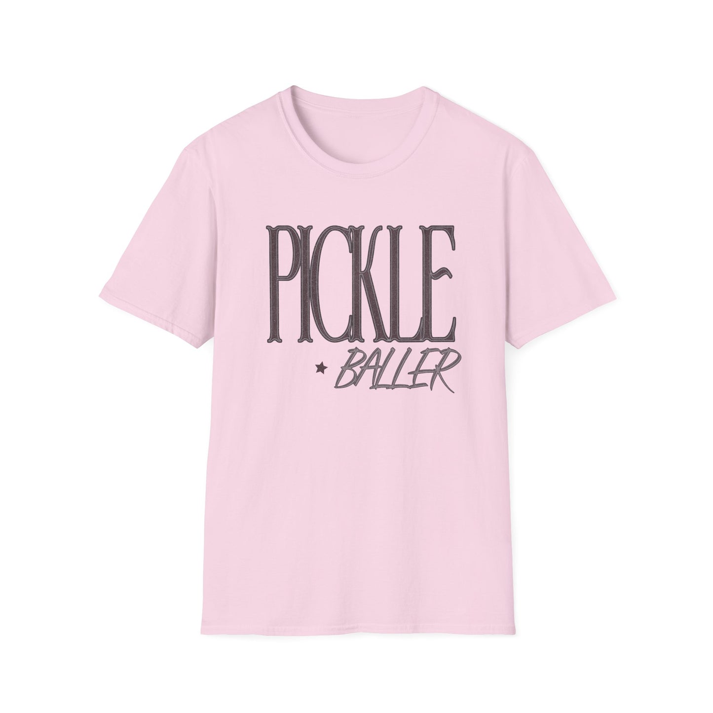 Pickle Baller. Pickleball Tee.