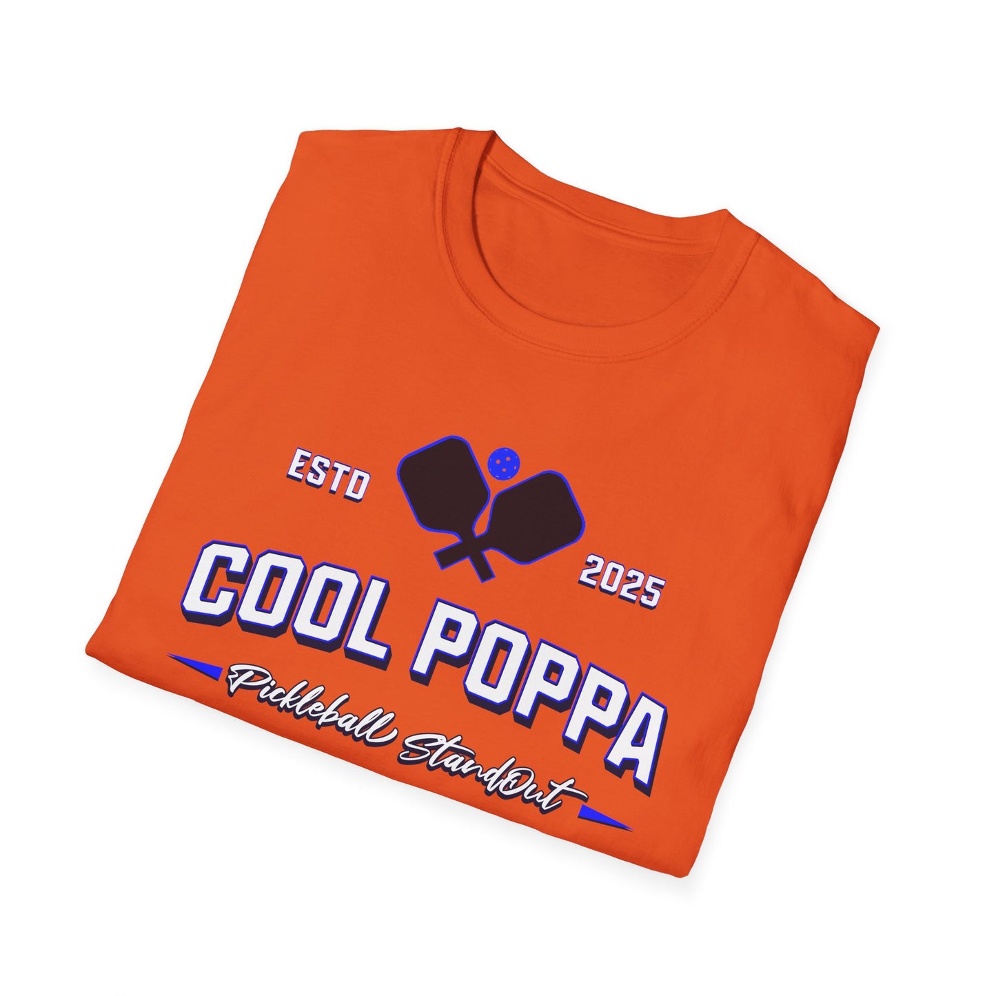 Cool Poppa Pickleball Tee