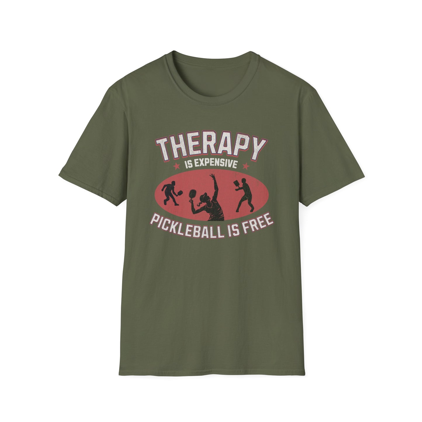 Therapy is Expensive. Pickleball Tee.
