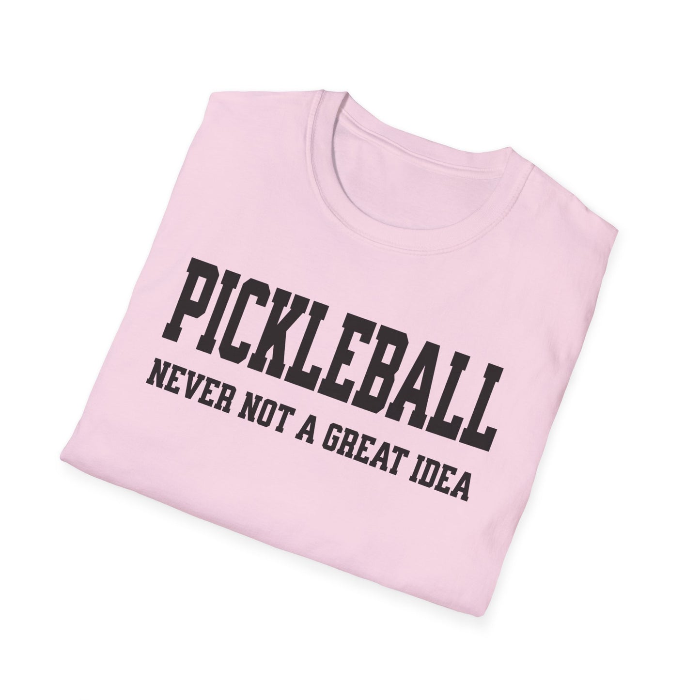 Never Not. Pickleball Tee.