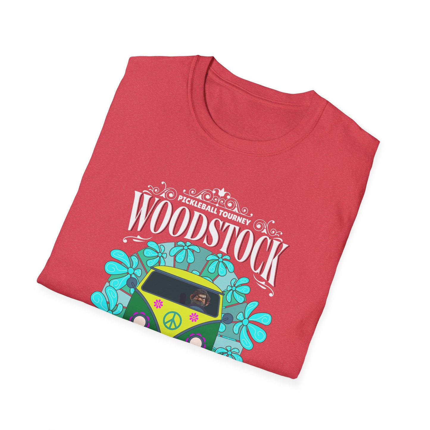 Woodstock. 3 Days of Pickleball. Pickleball Tee.