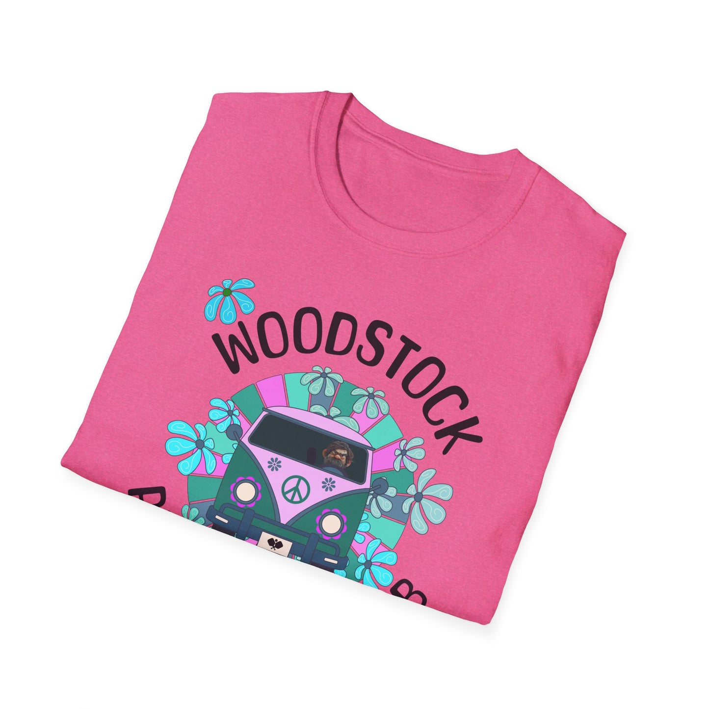 Woodstock Pickleball Club. Yasgur's Farm. Pickleball Tee.