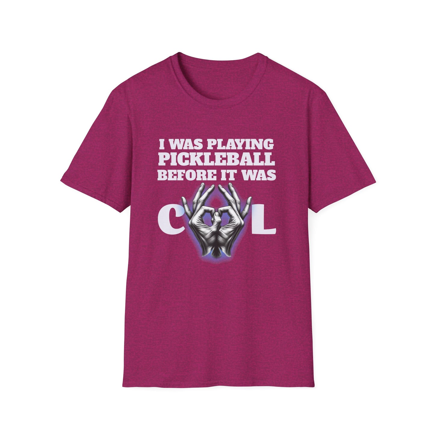 I was playing. Pickleball Tee.