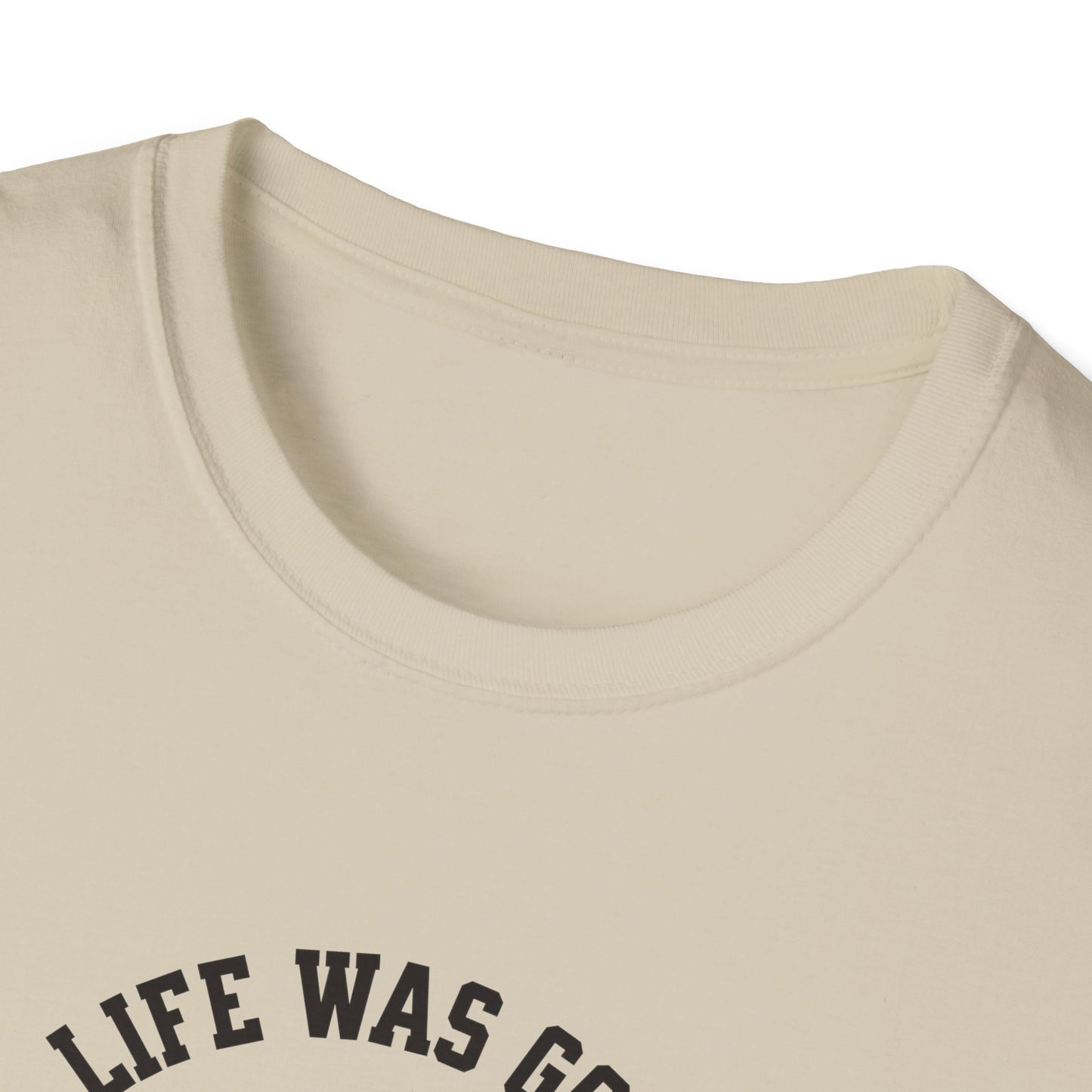 Life Was Good. Pickleball Tee.