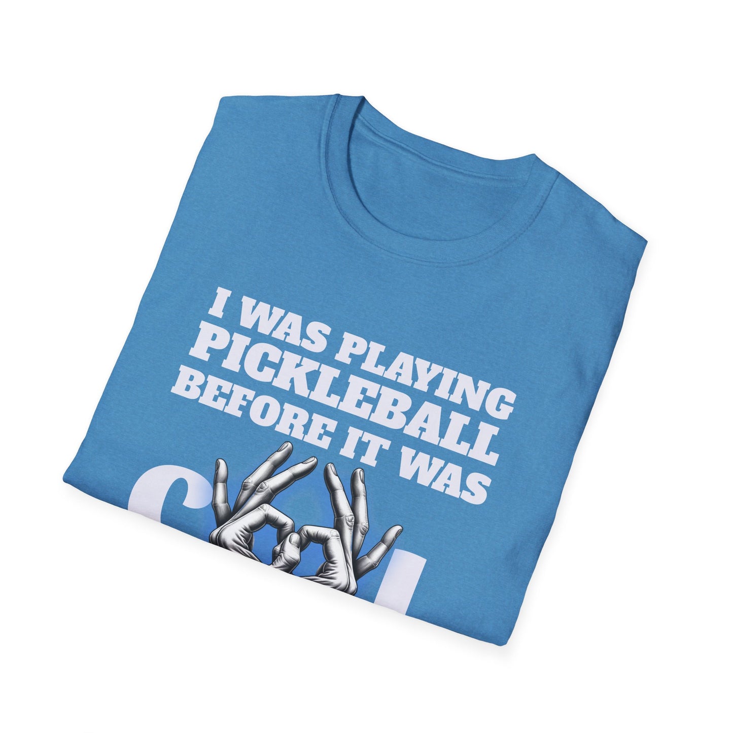 I was playing. Pickleball Tee.