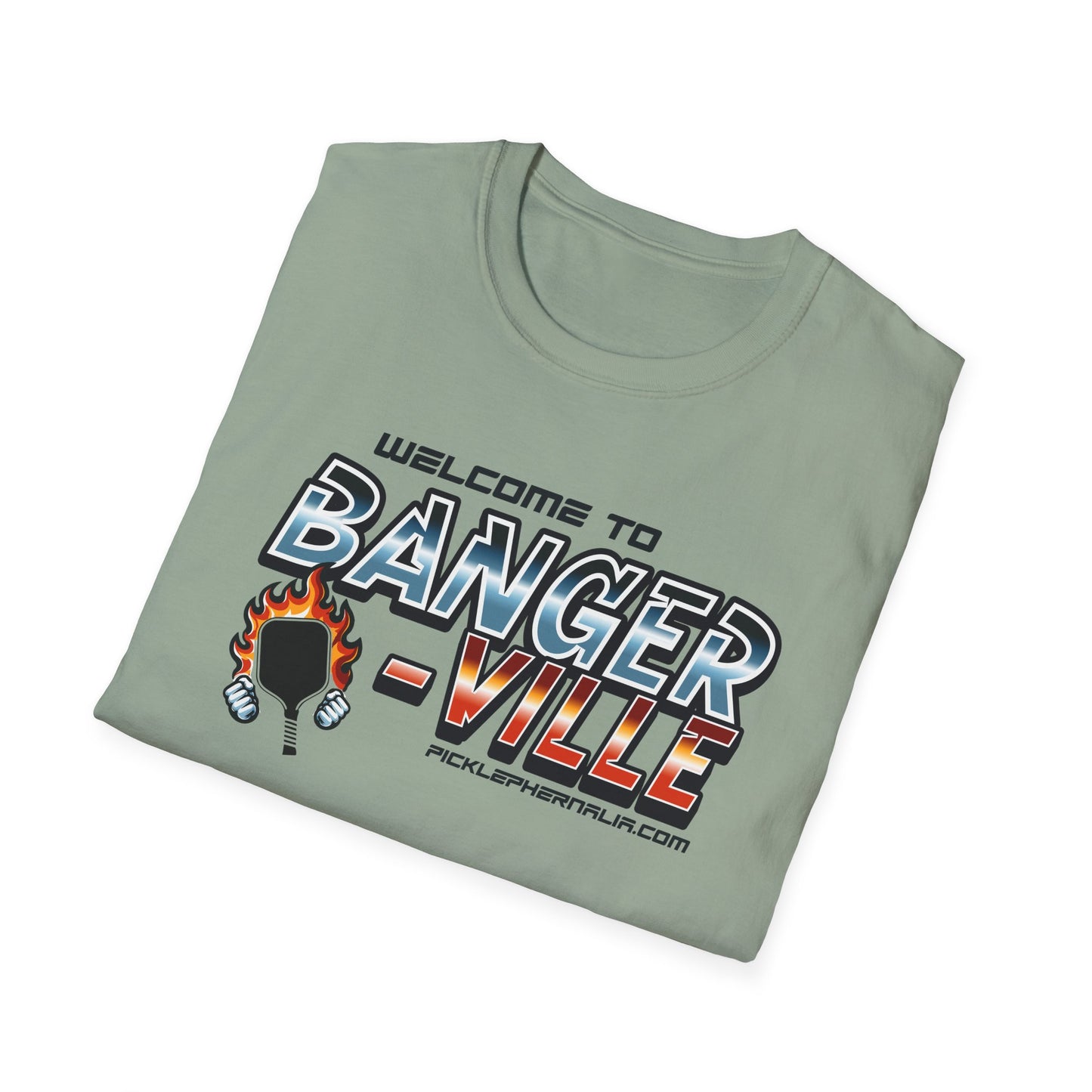 Welcome To Banger-Ville. Pickleball Tee.