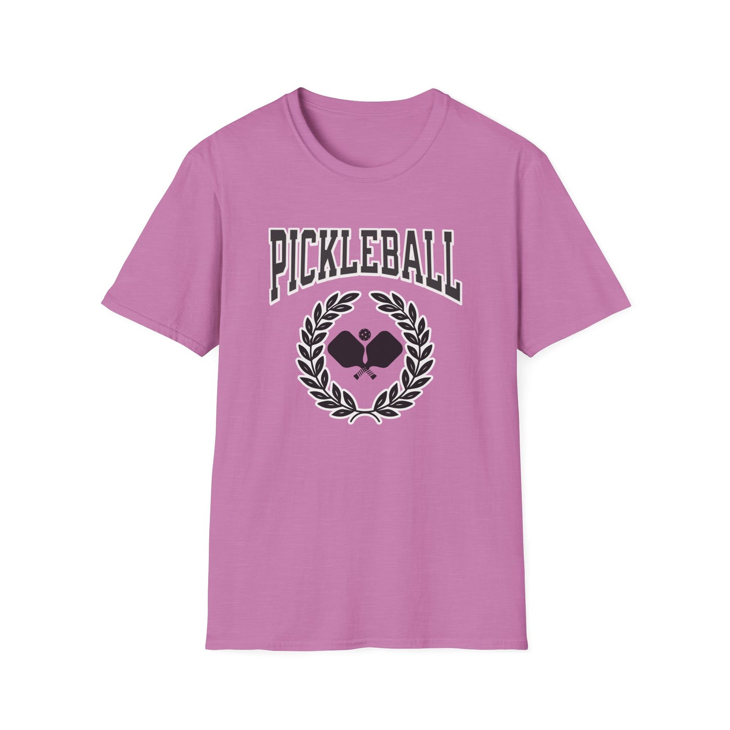 Pickleball with wreath. Pickleball Tee.