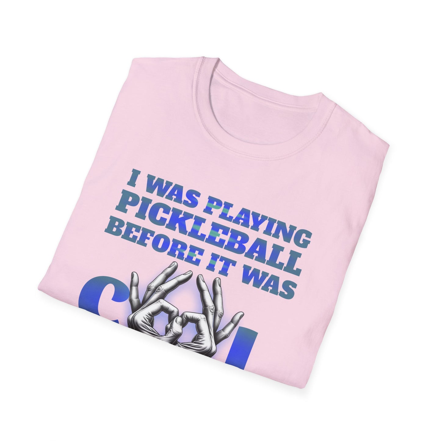 I was playing. Pickleball Tee.