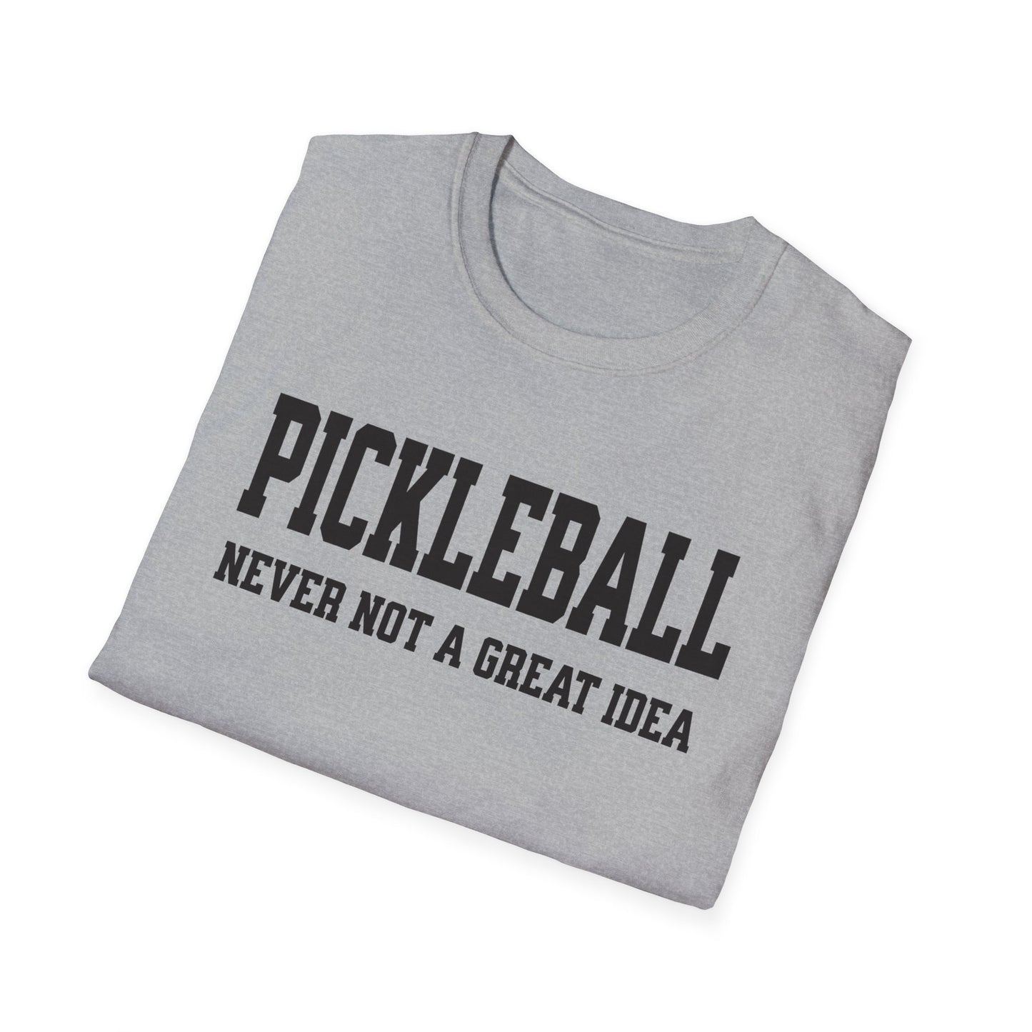 Never Not. Pickleball Tee.