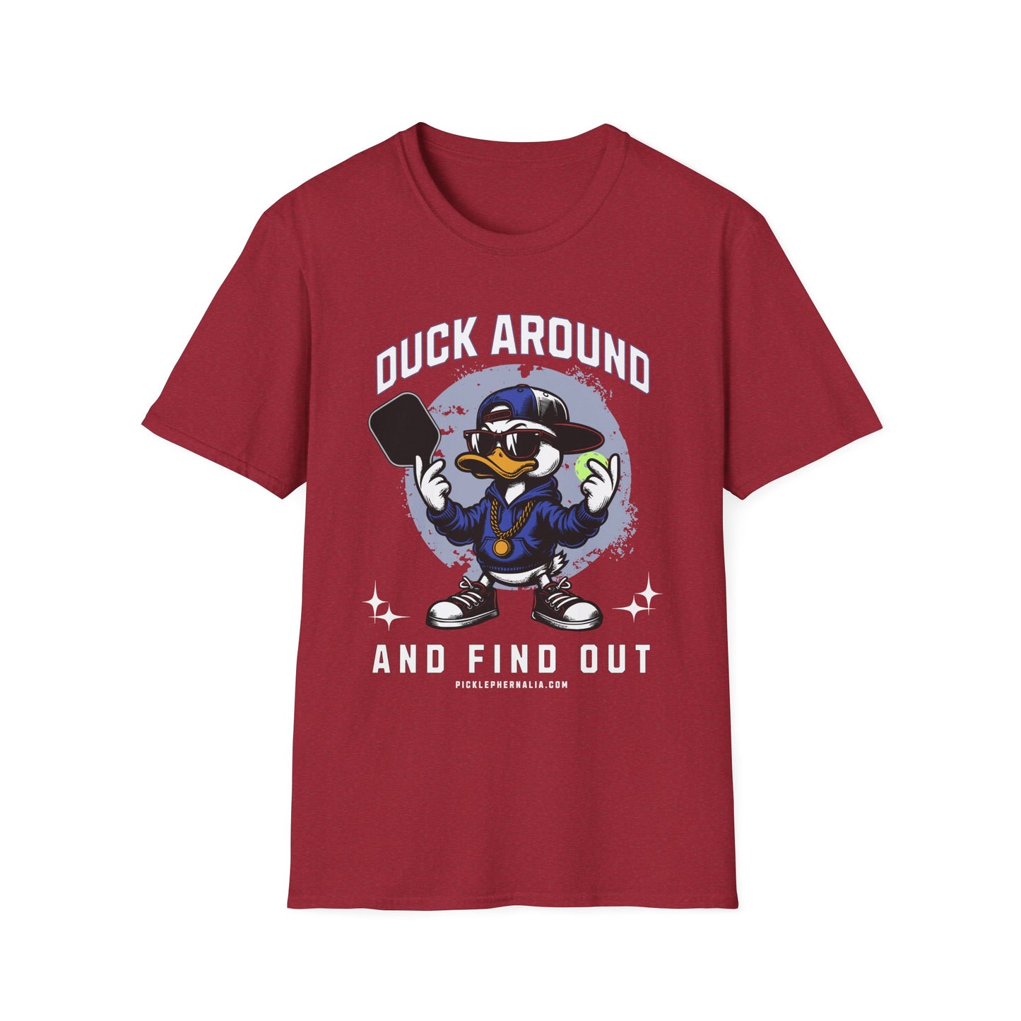 Duck Around And Find Out. Pickleball Tee.