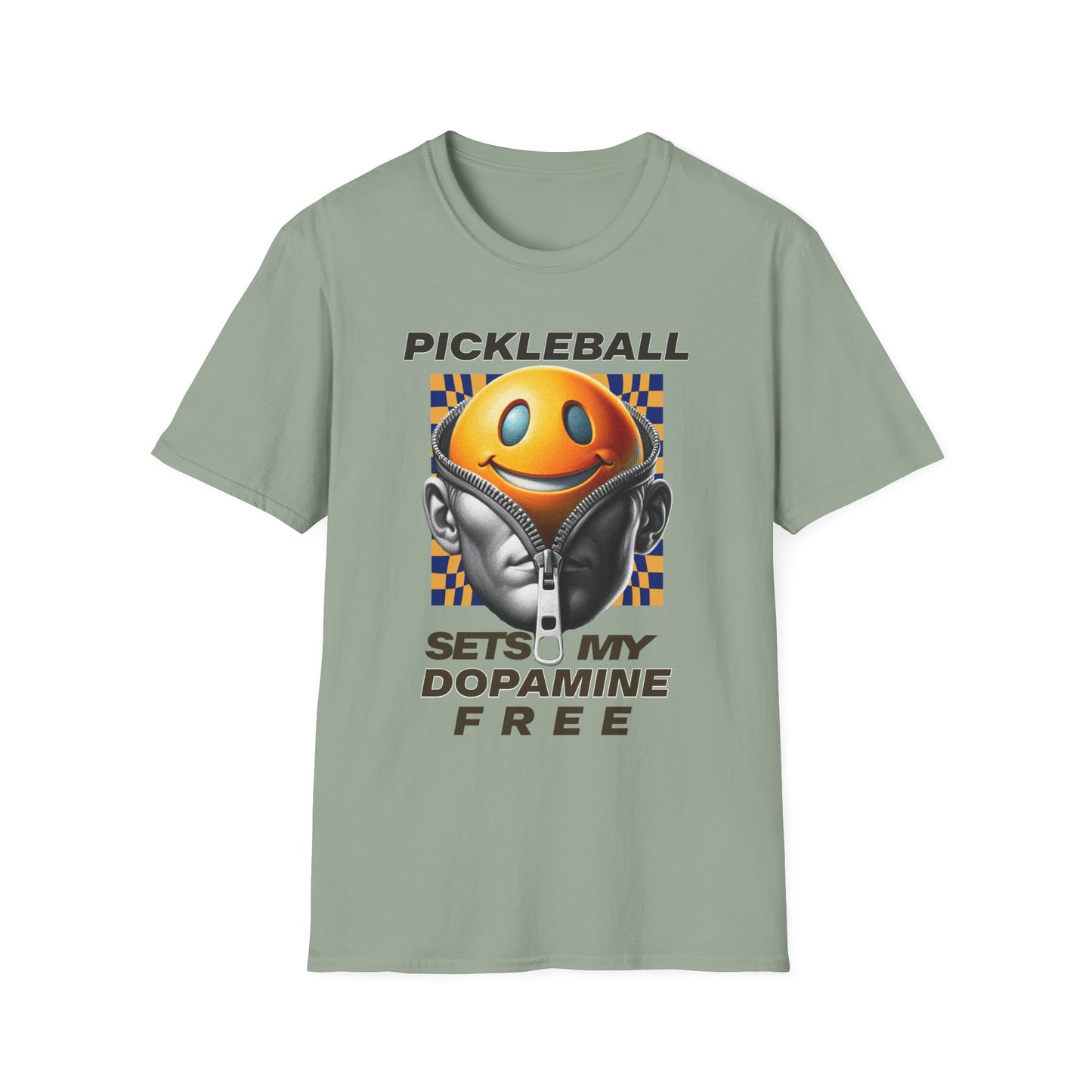 Pickleball Dopamine FREE.  Pickleball Tee.