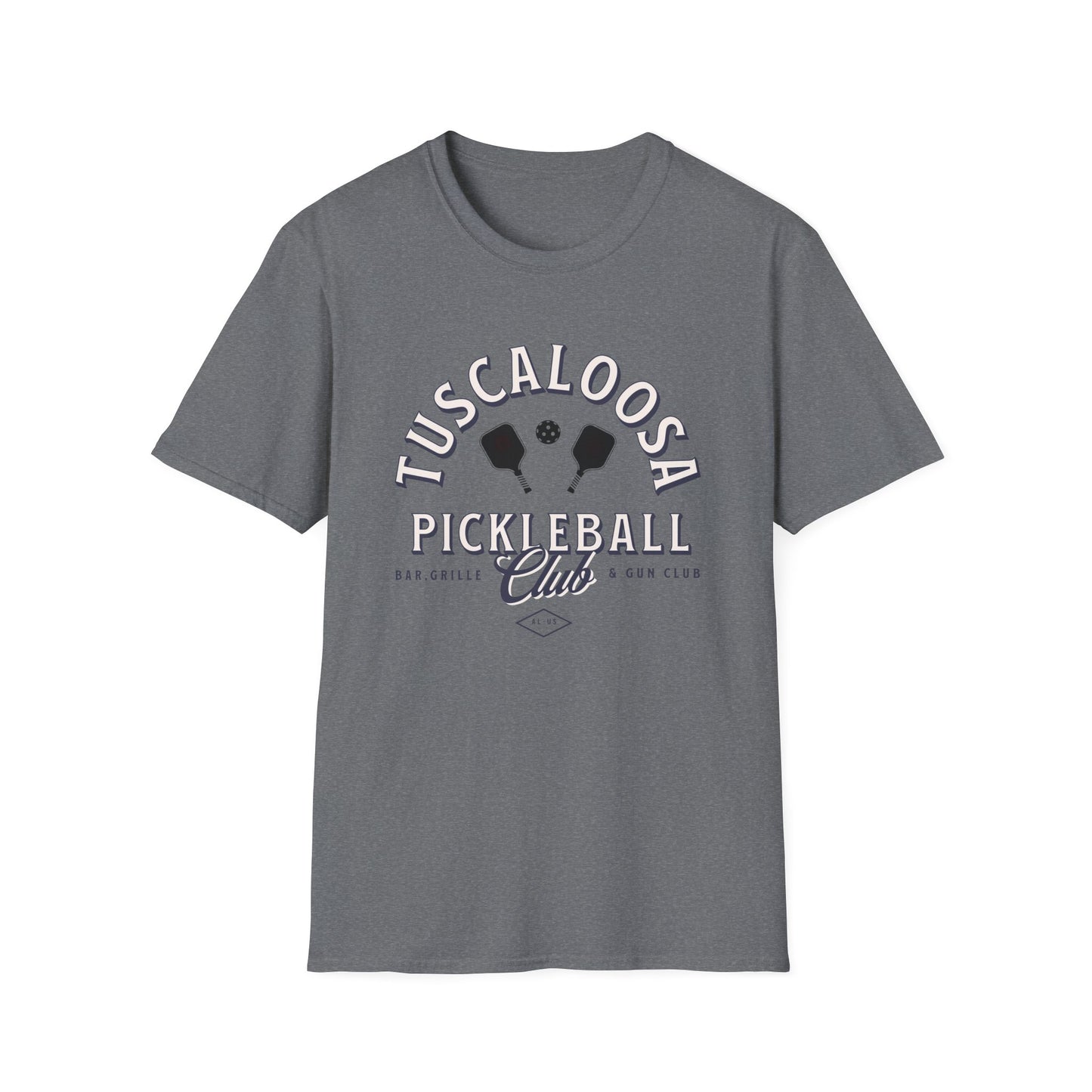 Tuscaloosa Pickleball Club.  Pickleball Tee.