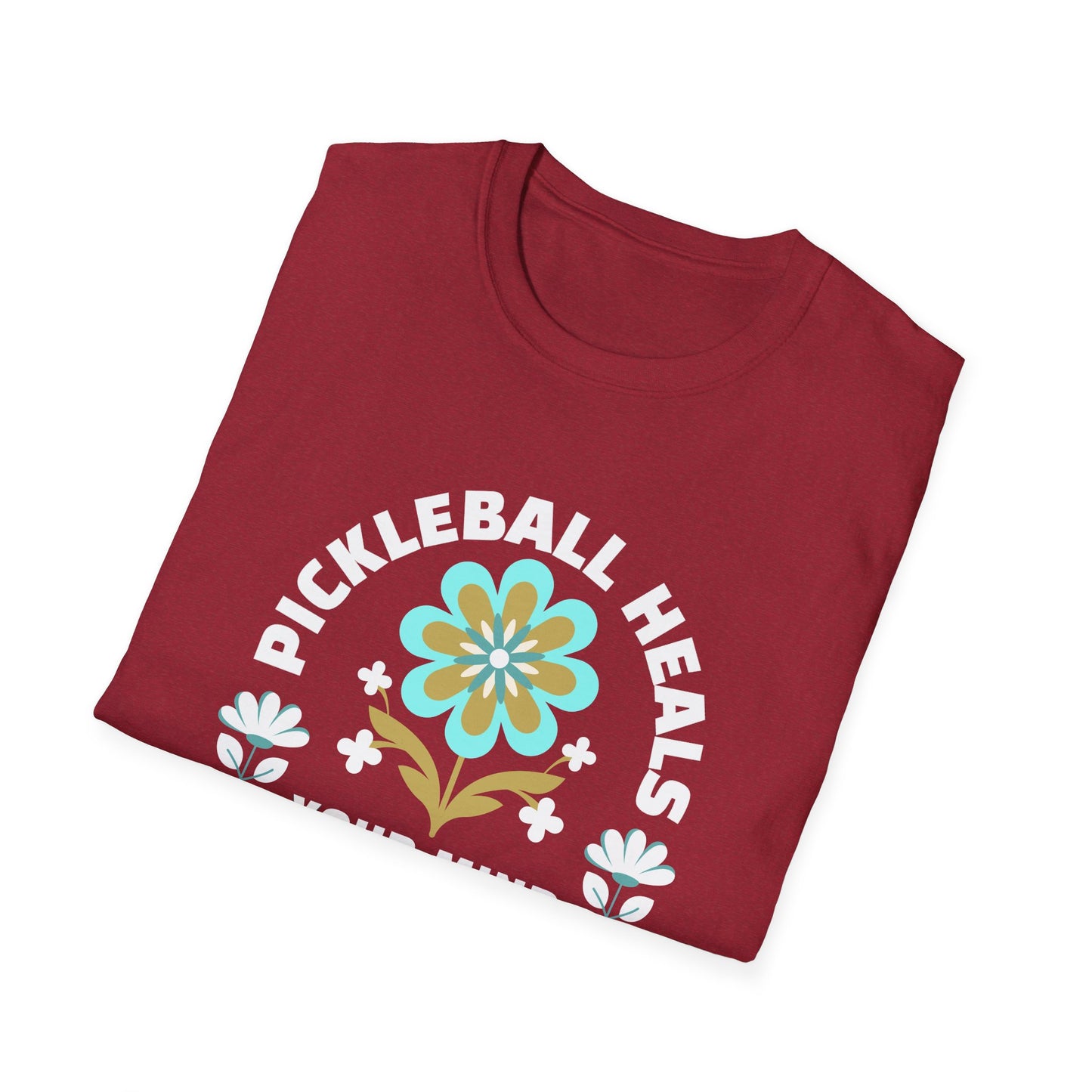 Pickleball Heals. Pickleball Tee.