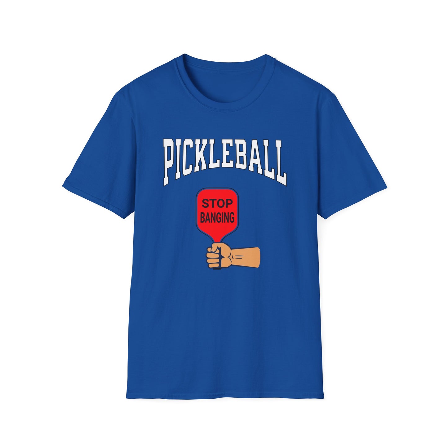 Stop Banging.  Pickleball Tee.