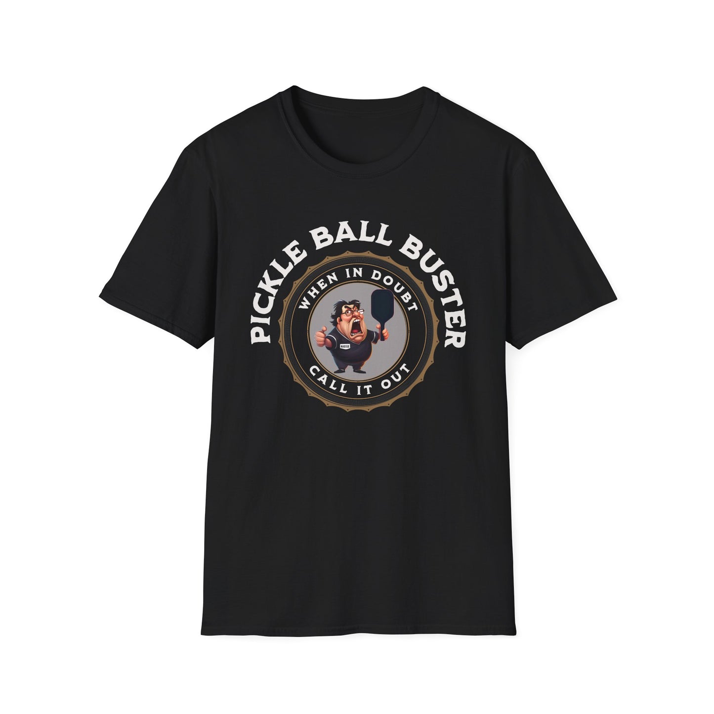 Pickle Ball Buster. Pickleball Tee.