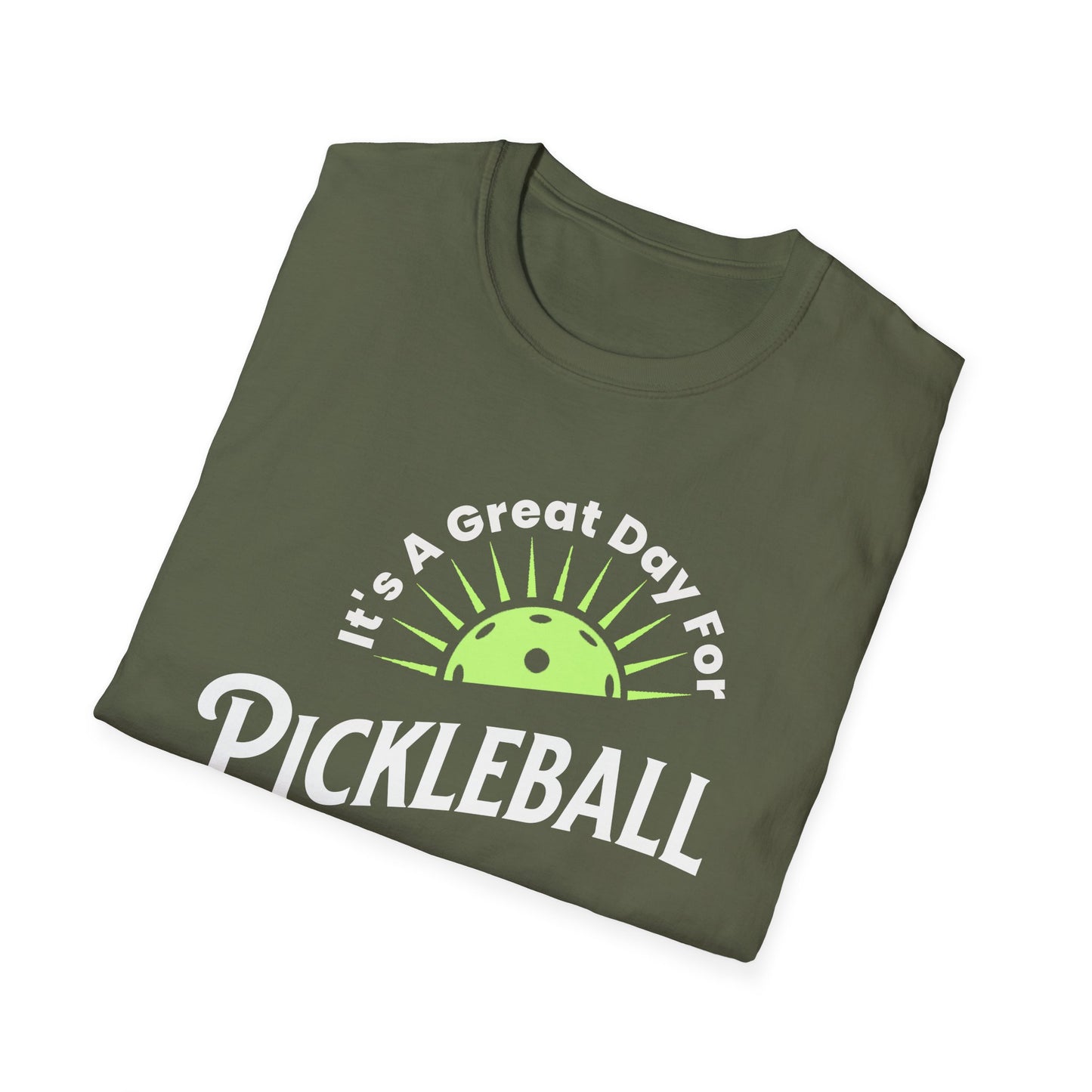 It's Great Day. Pickleball Tee.
