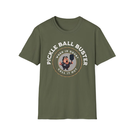 Pickle Ball Buster. Pickleball Tee.