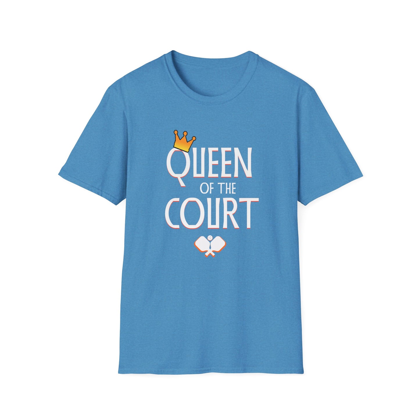 Queen of The Court. Pickleball Tee.