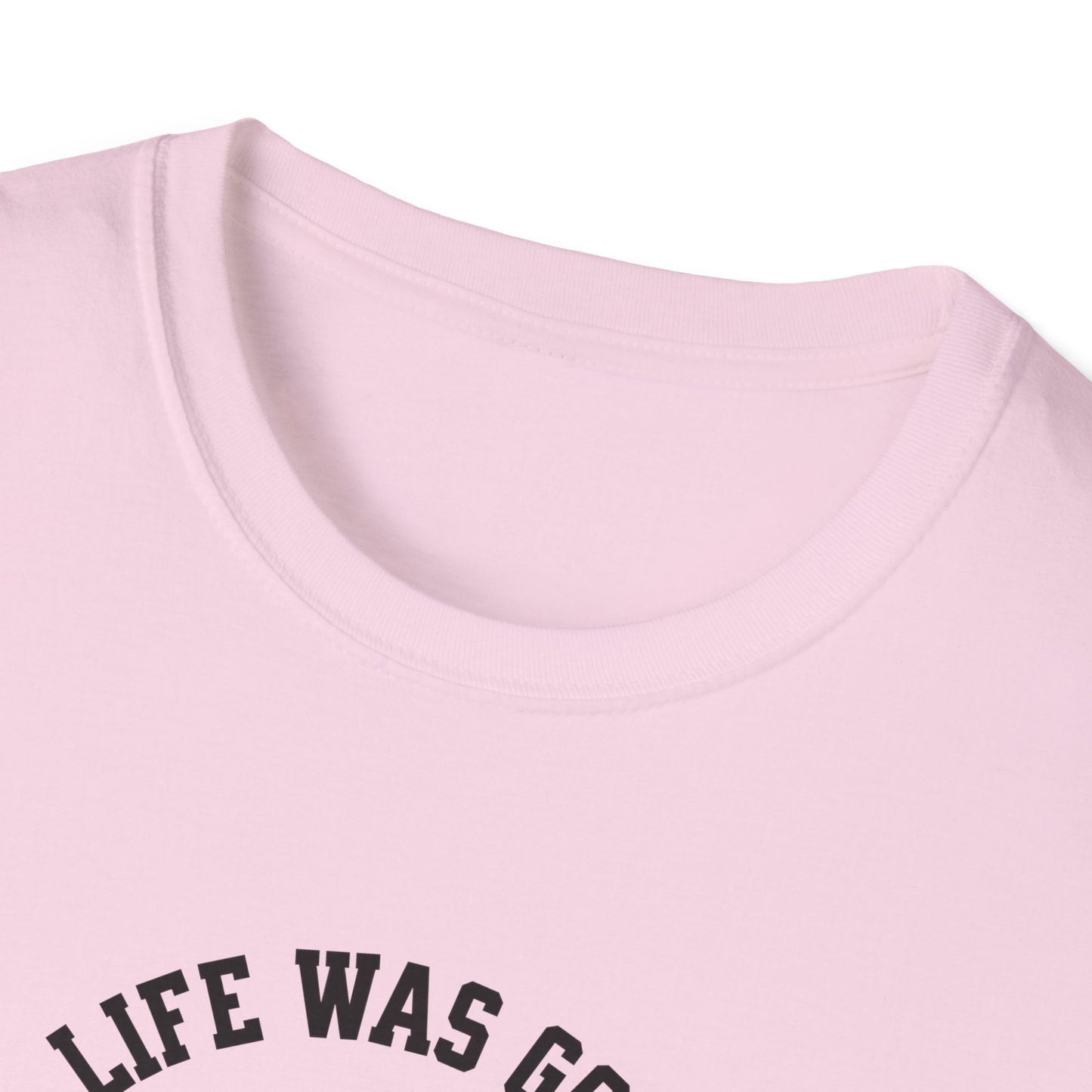 Life Was Good. Pickleball Tee.