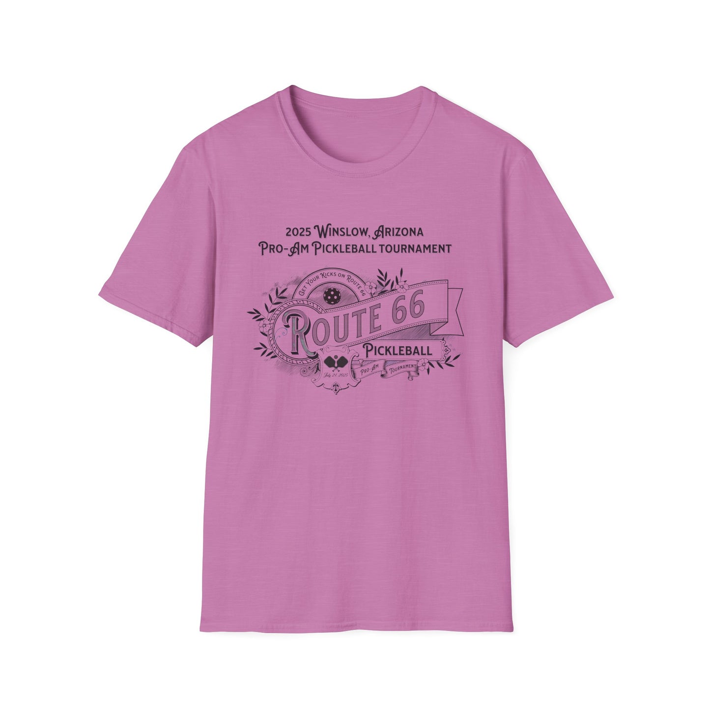 Winslow Arizona Pro-Am. Pickleball Tee.