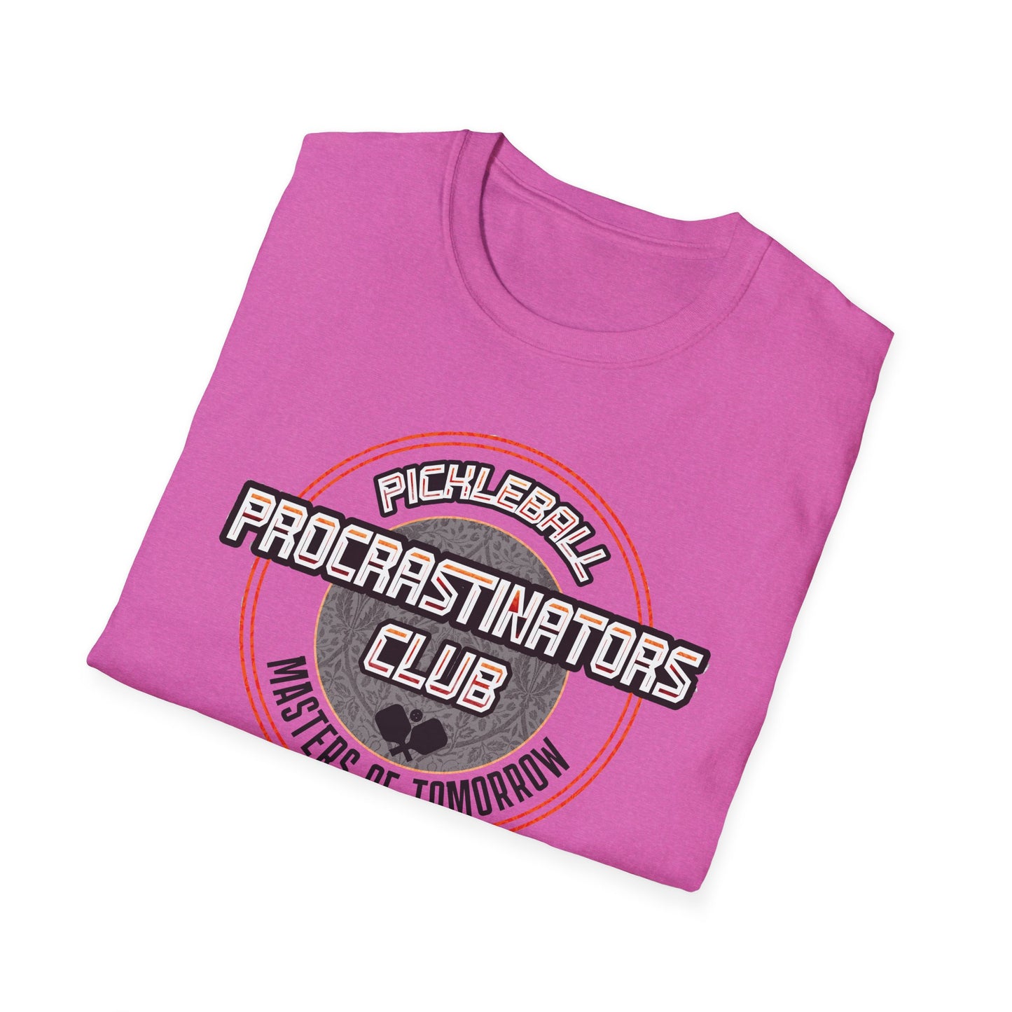 Pickleball Procrastinators Club.  Pickleball Tee.