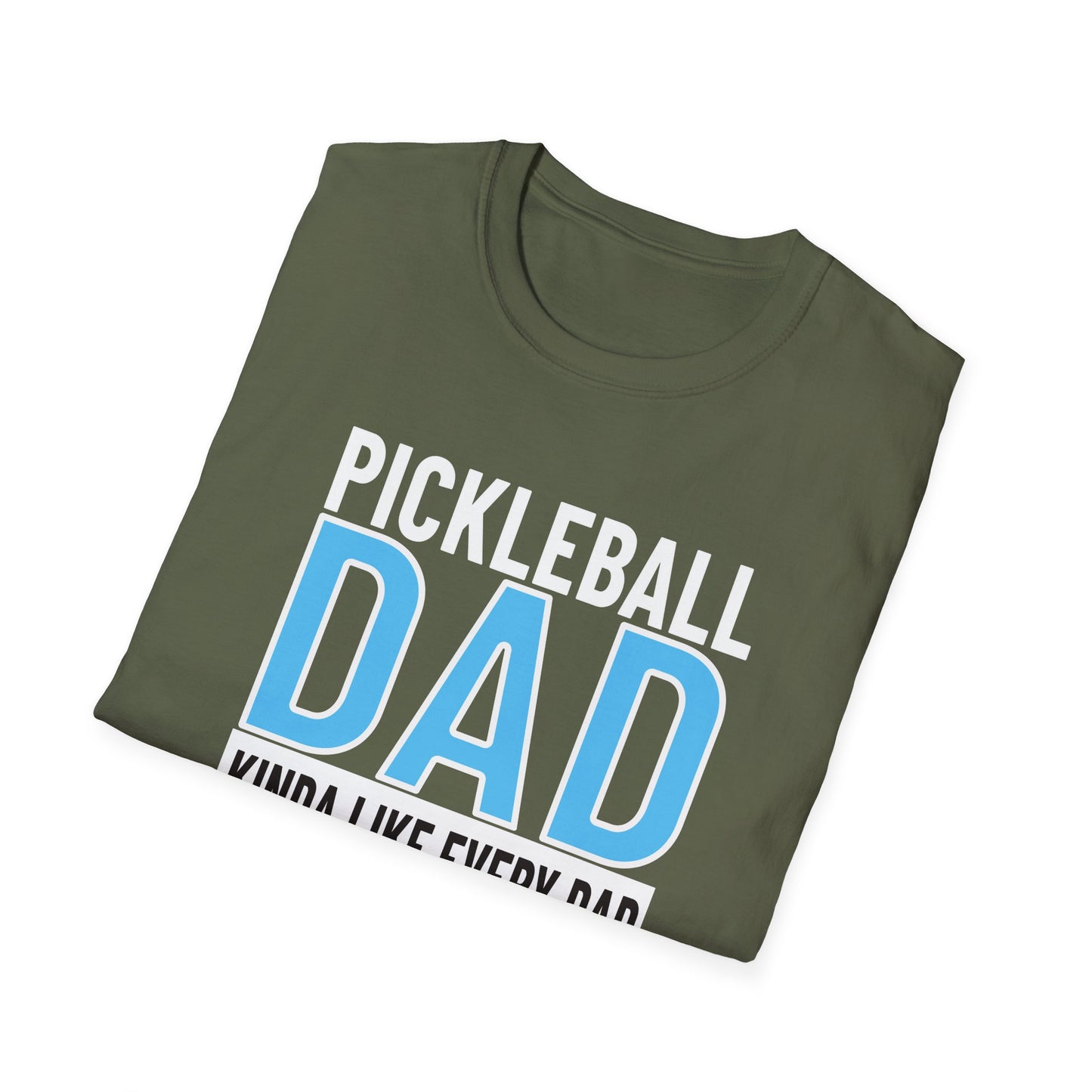 Pickleball Dad But Way Cooler. Pickleball Tee.