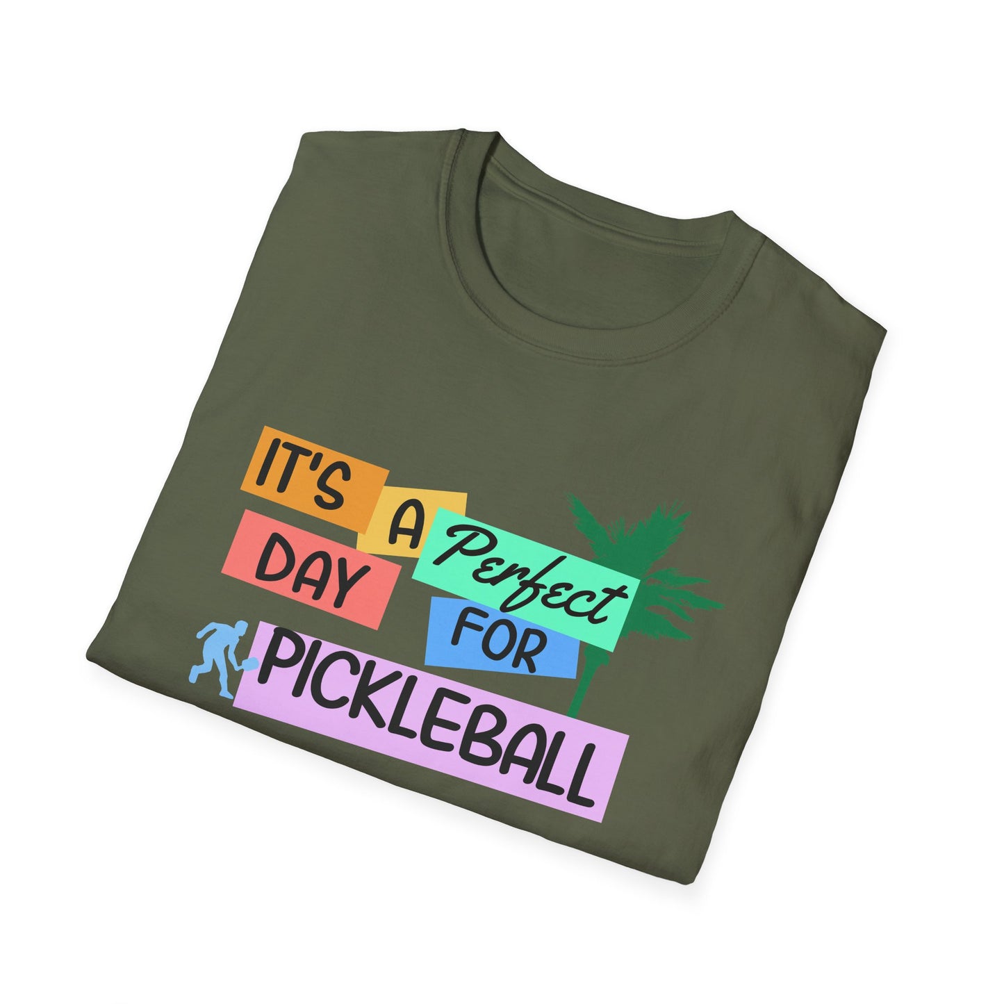 It's A Perfect Day. Pickleball Tee.