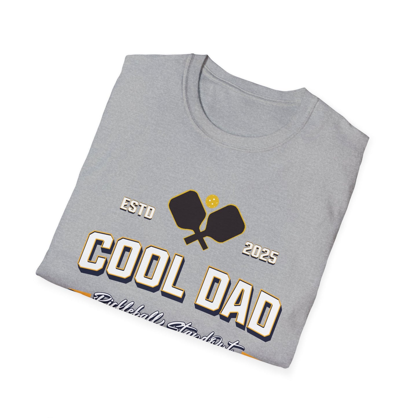 Cool Dad. Pickleball Tee.
