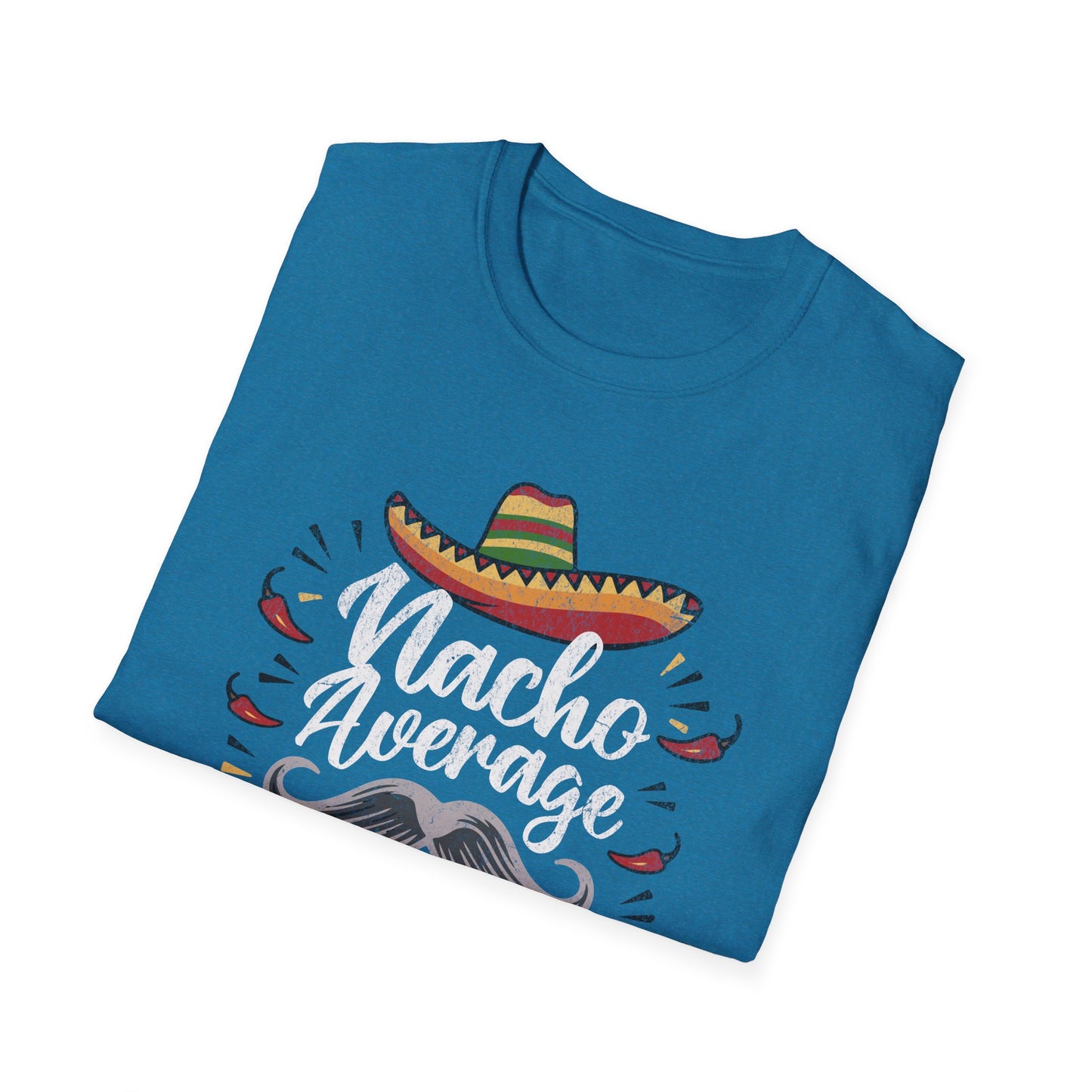 Nacho Average Dad. Pickleball Tee.