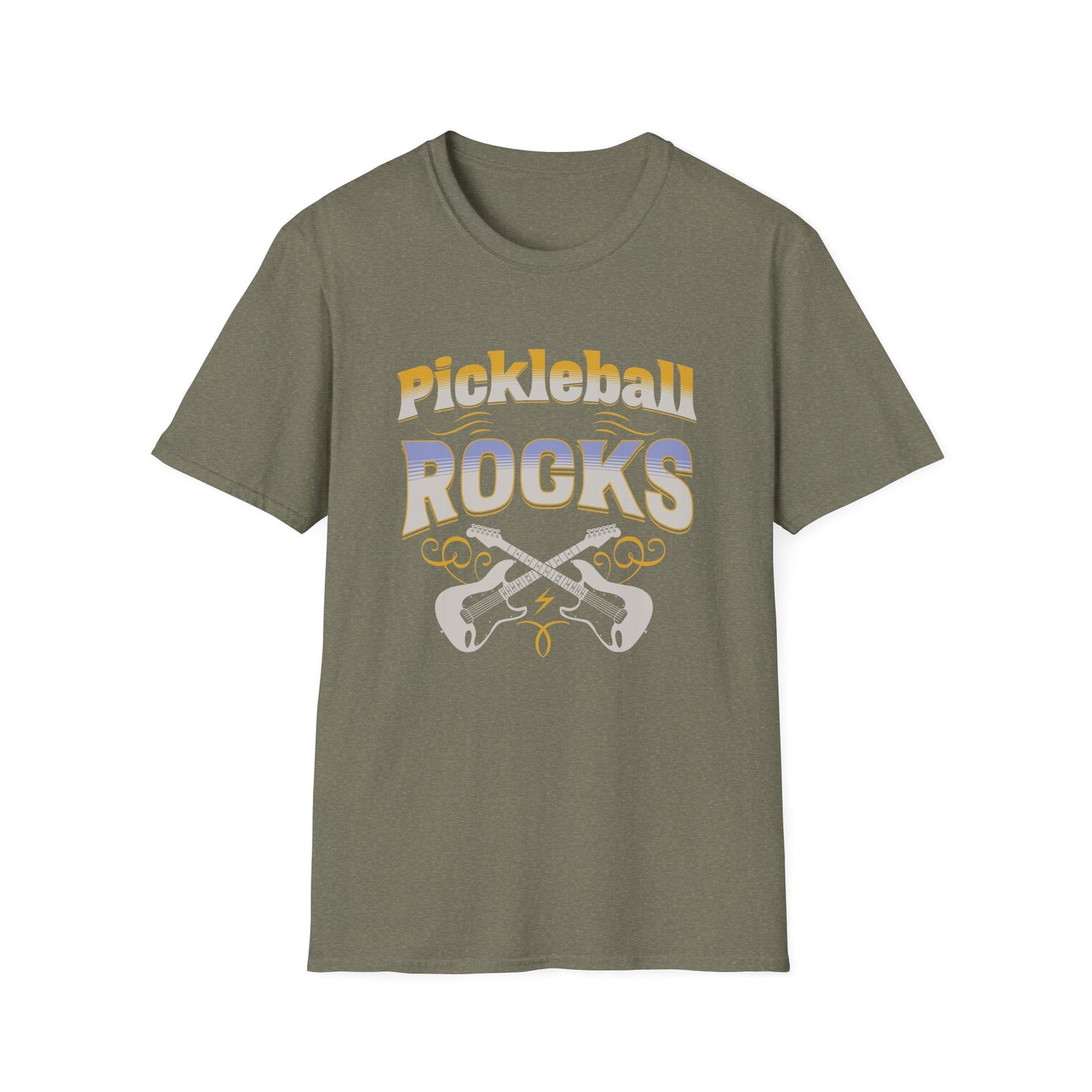 Pickleball Rocks.  Pickleball Tee.
