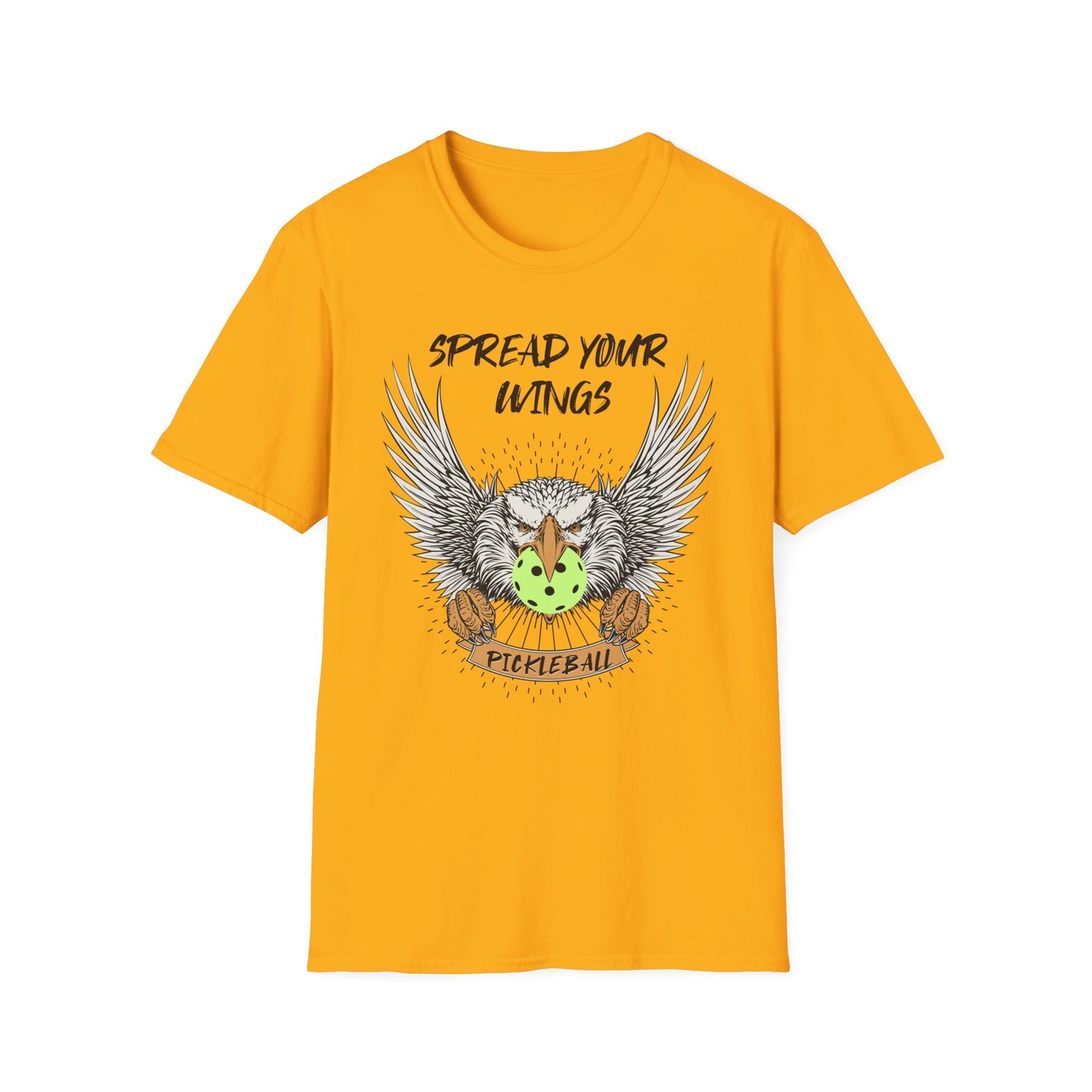 Spread Your Wings. Pickleball Tee.