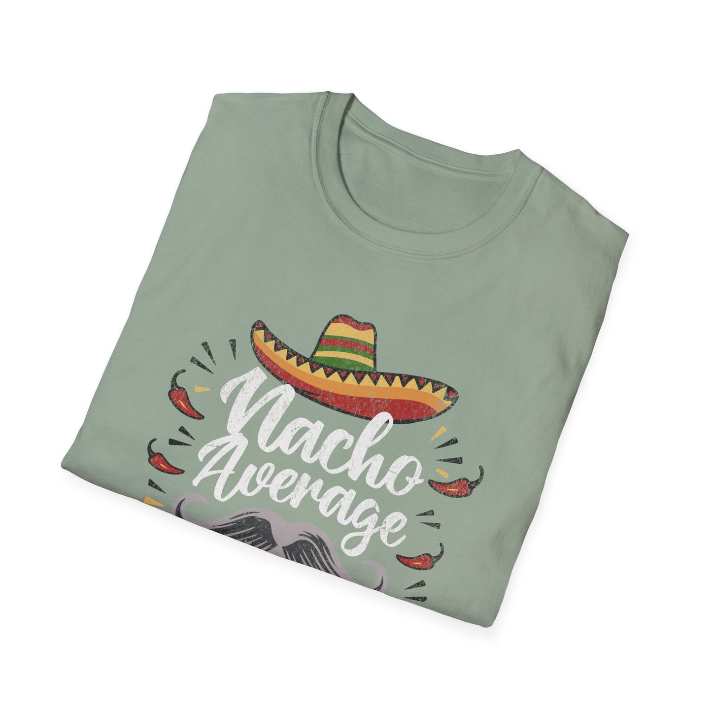 Nacho Average Dad. Pickleball Tee.