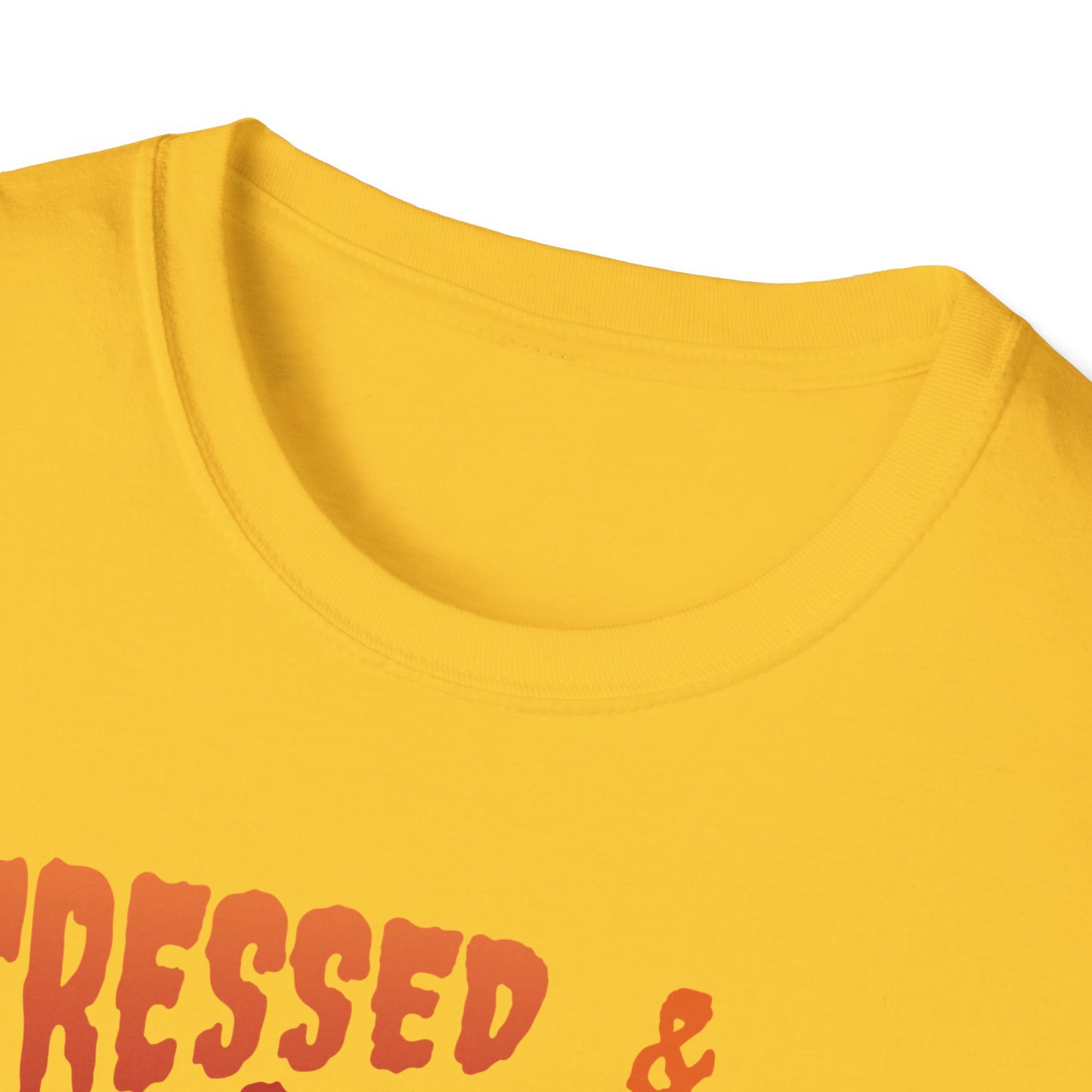 Stressed & Can't Rest. Pickleball Tee.