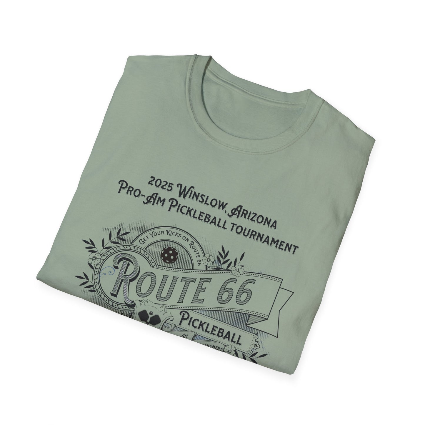 Winslow Arizona Pro-Am. Pickleball Tee.