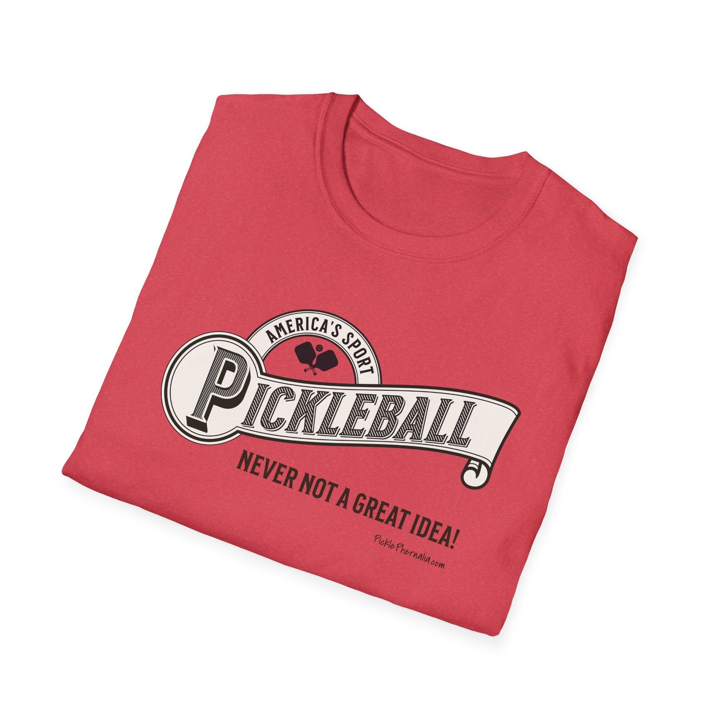 Am Sport; Never Not Pickleball Tee.