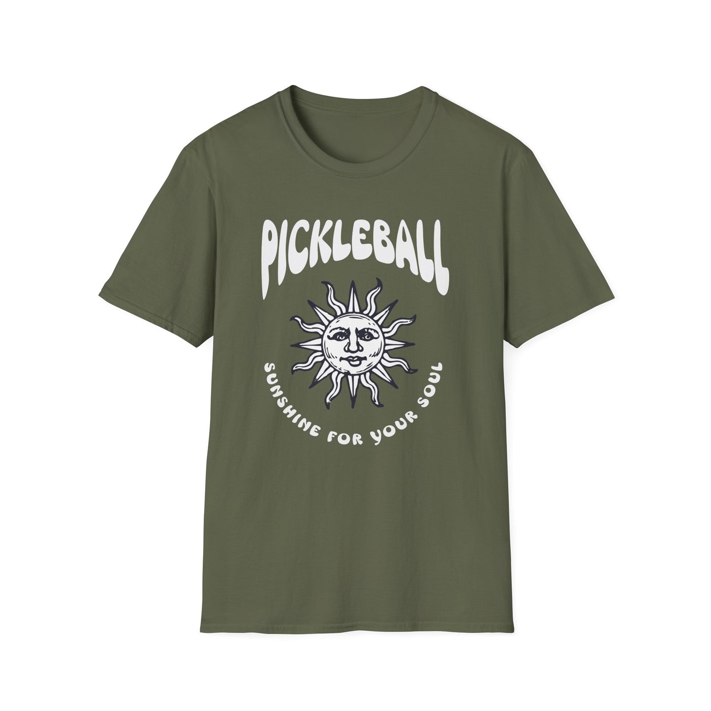 Sunshine for your soul. Pickleball Tee.