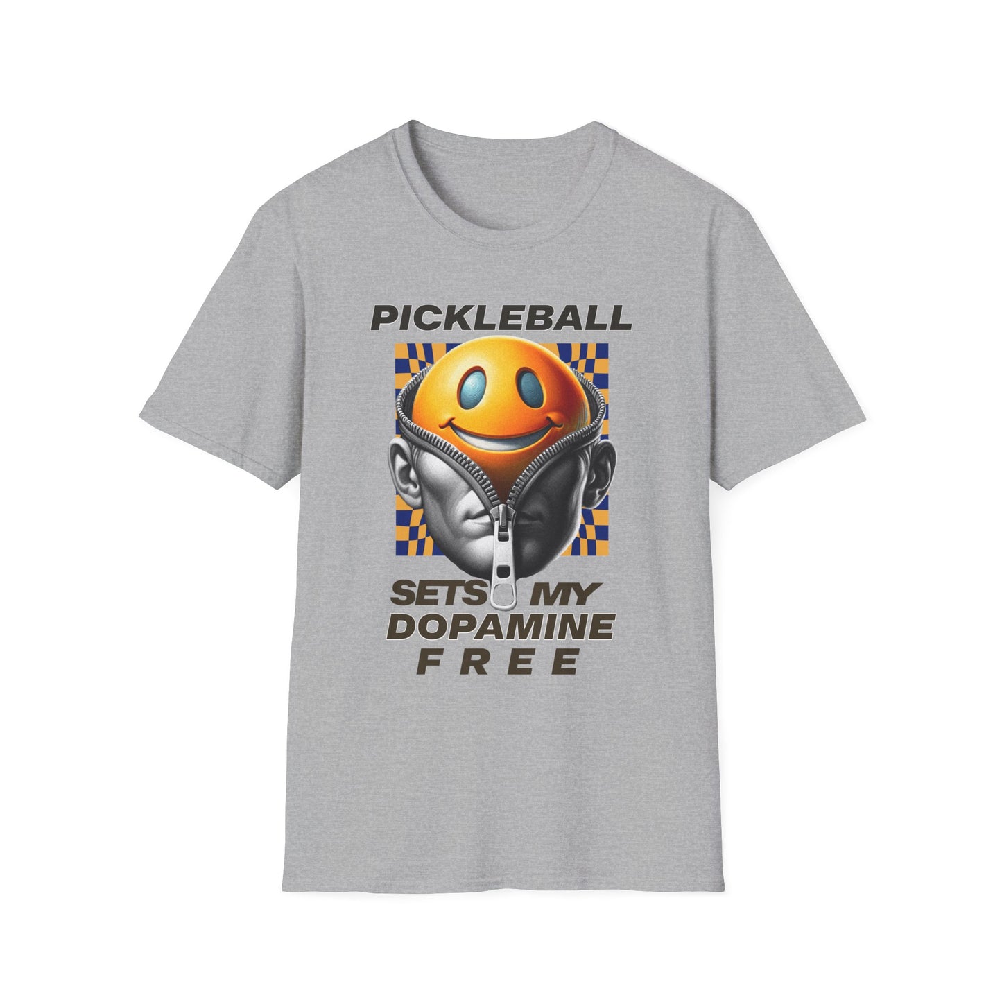 Pickleball Dopamine FREE.  Pickleball Tee.