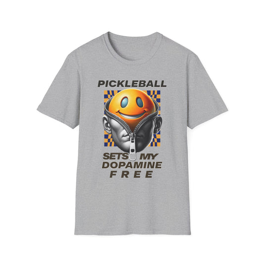 Pickleball Dopamine FREE.  Pickleball Tee.