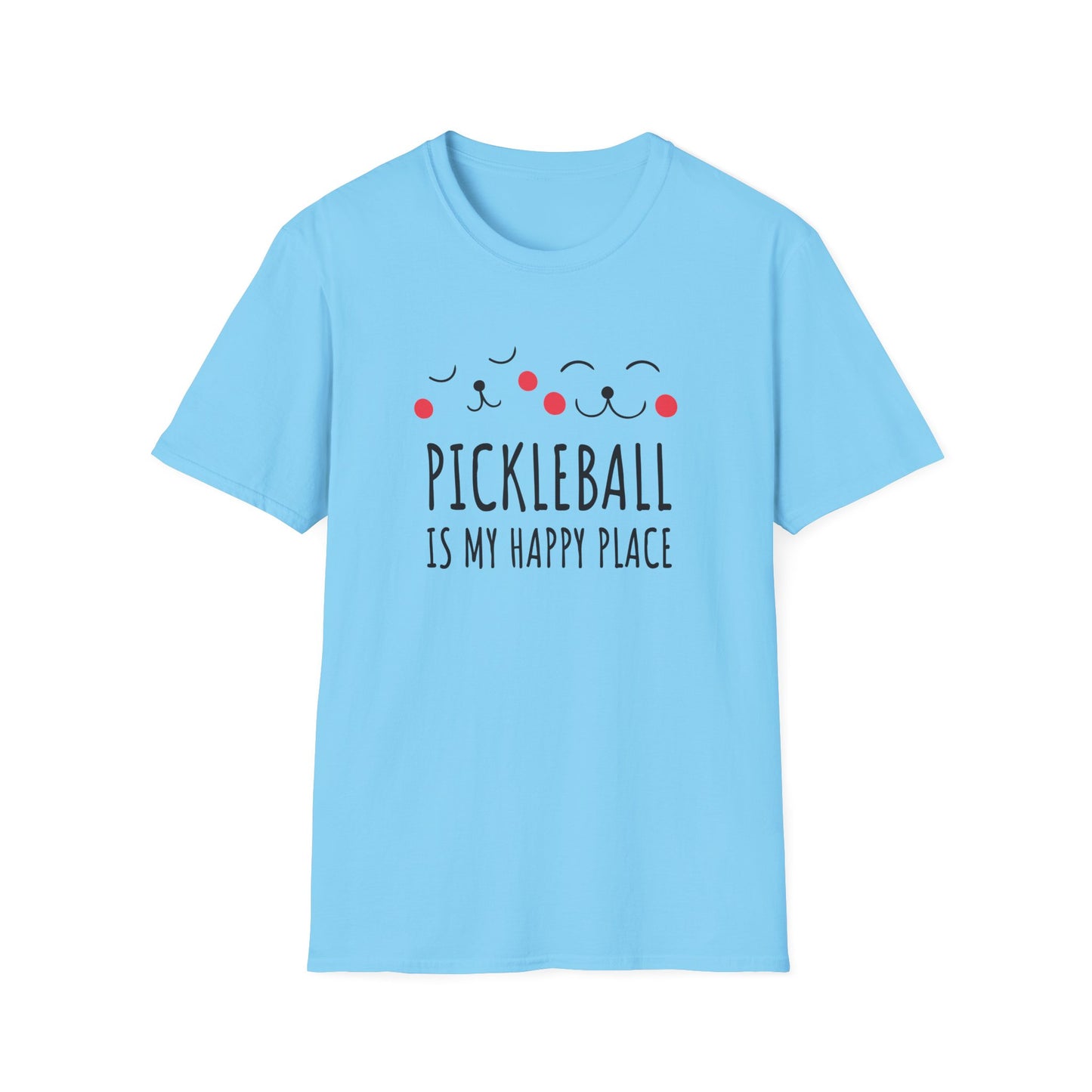 Pickleball is My Happy Place. Pickleball Tee.