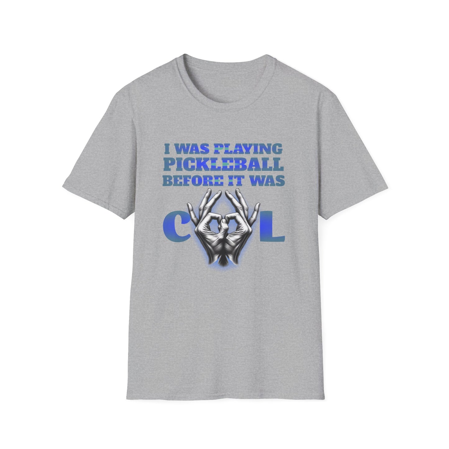 I was playing. Pickleball Tee.