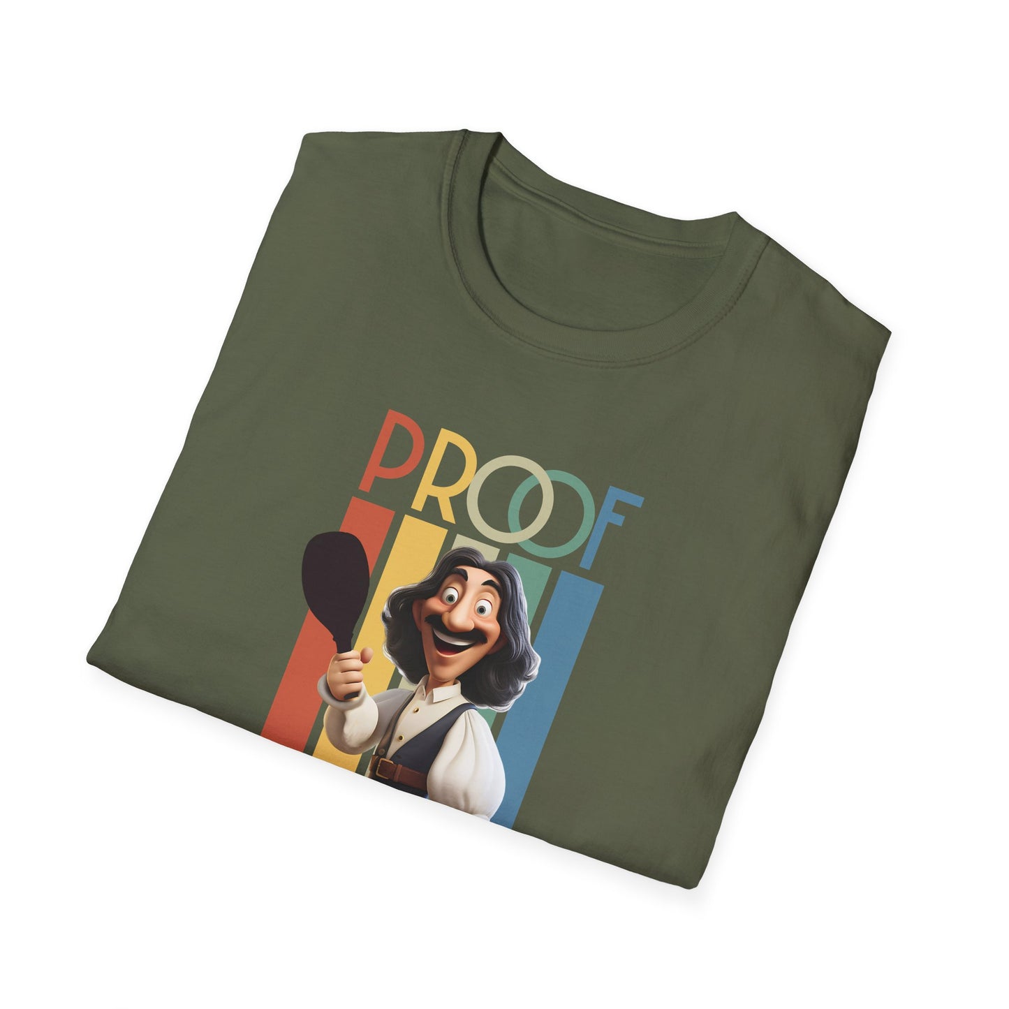 Proof! I Dink, therefore I Am! Pickleball Tee.