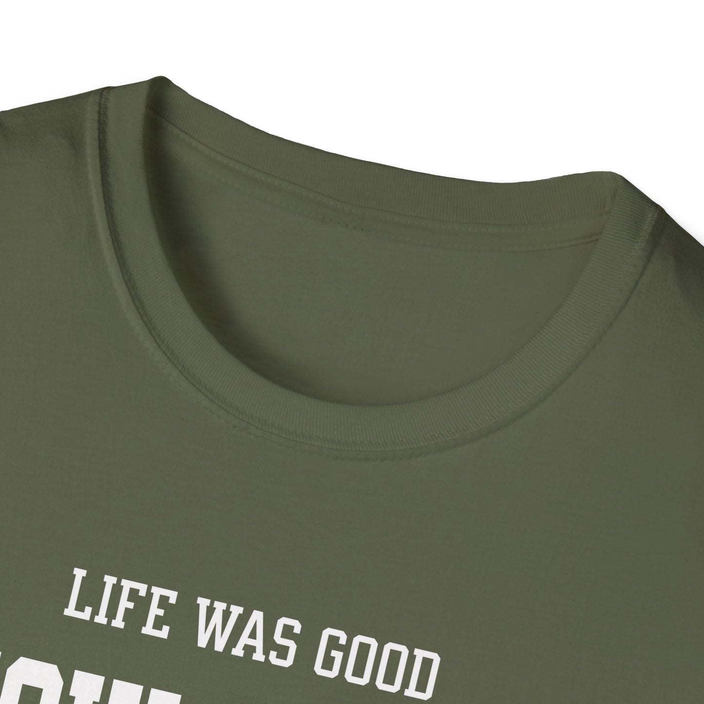 Life was Good. Pickleball Tee.