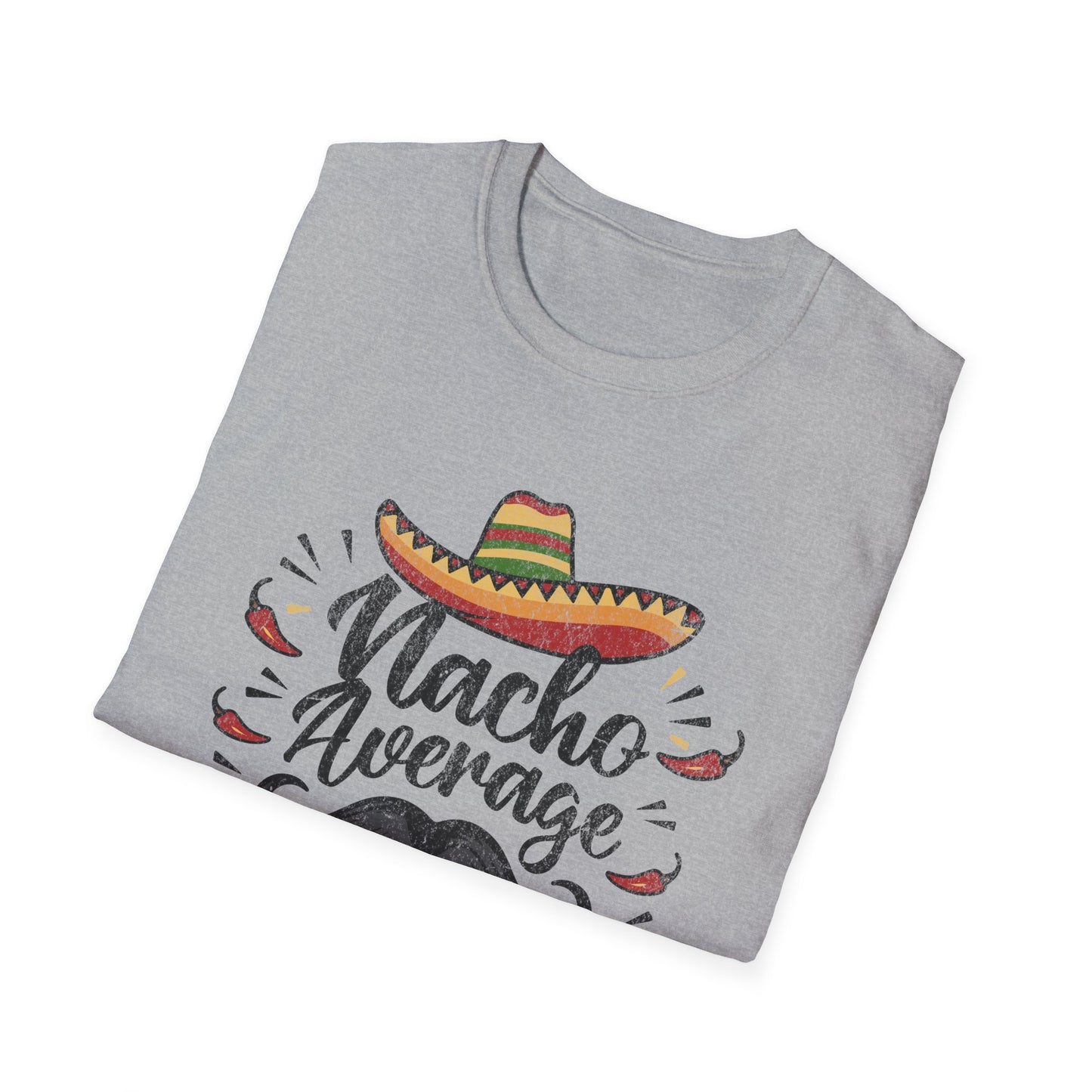 Nacho Average Dad. Pickleball Tee.