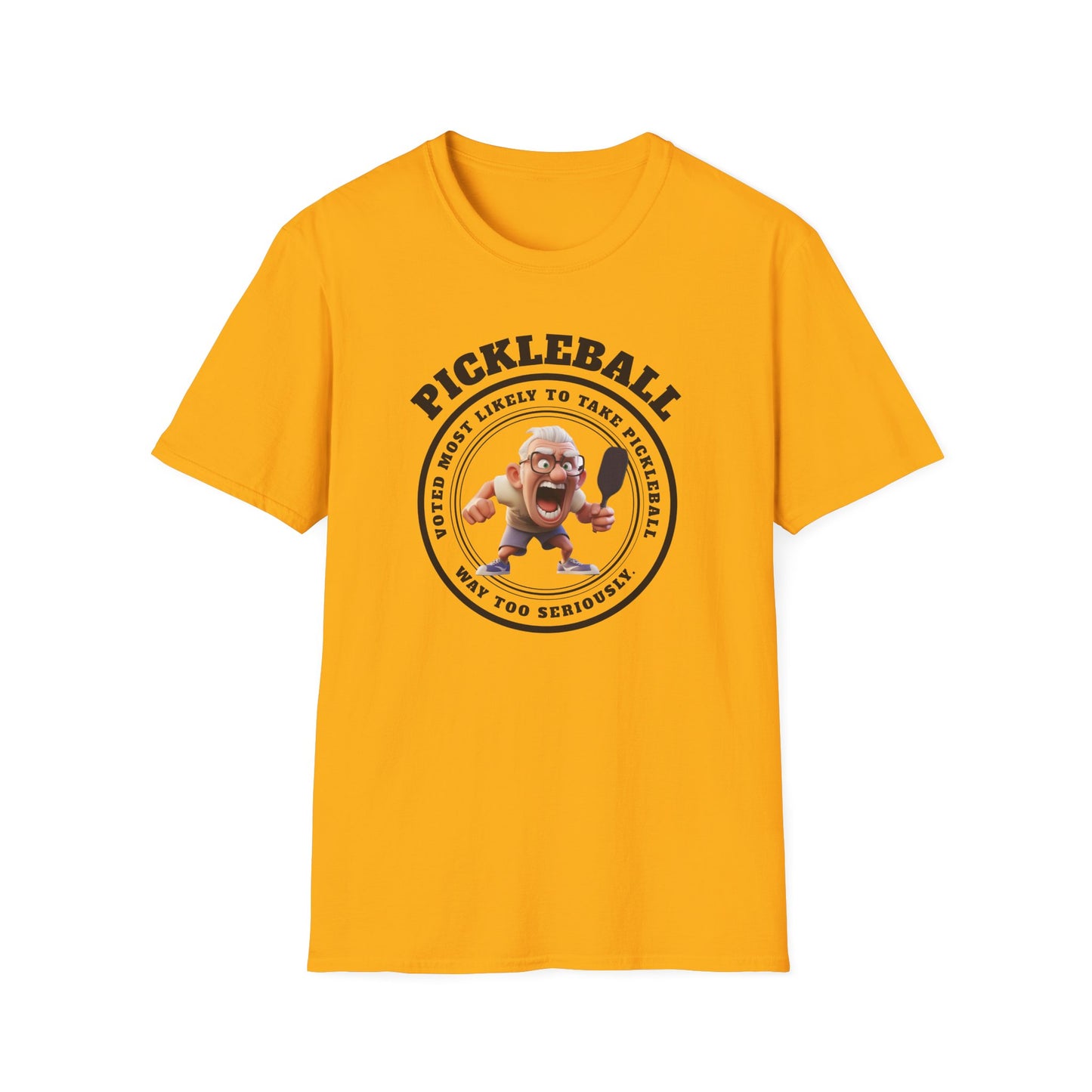 Voted Most Likely. Pickleball Tee.