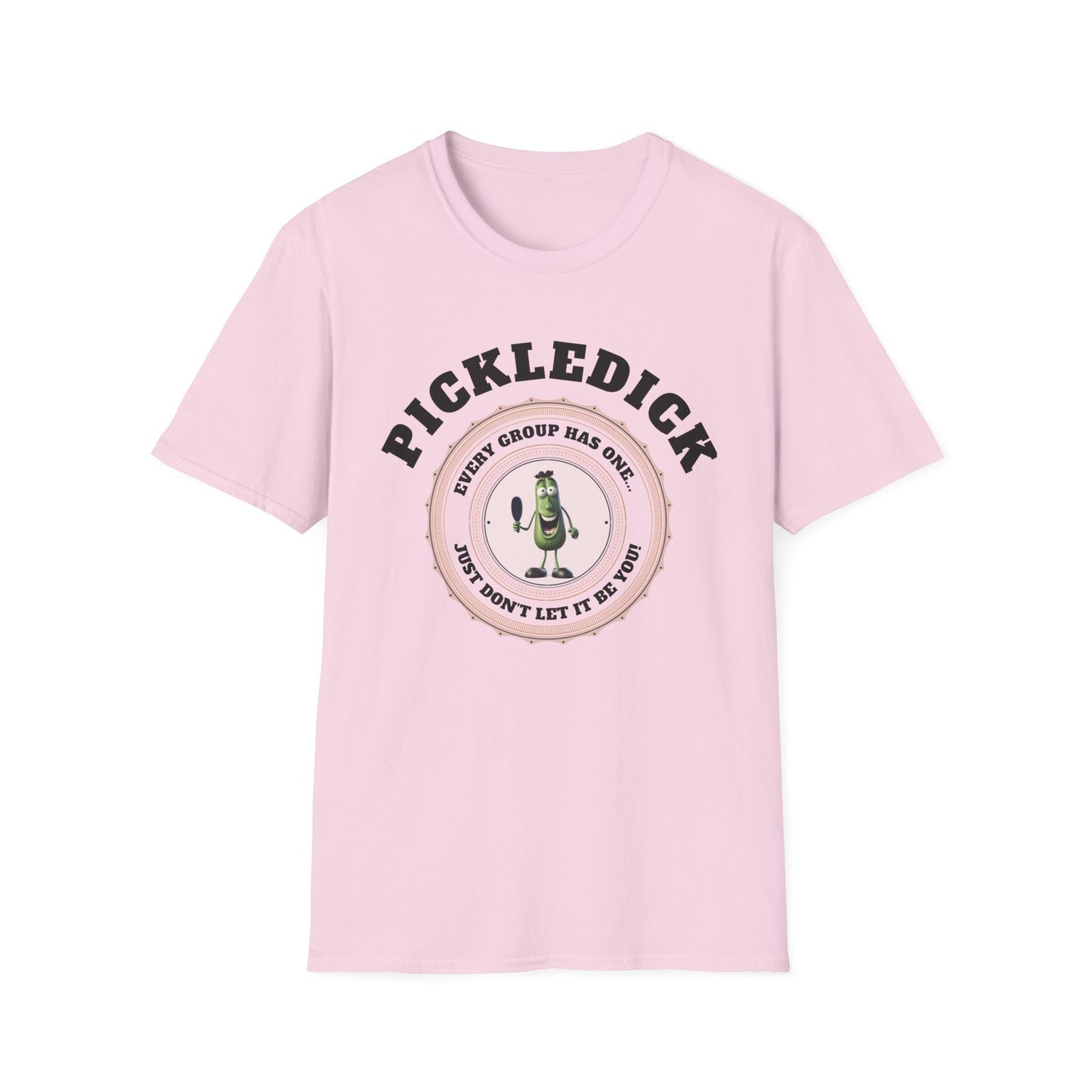 PickleDick.  Pickleball Tee.